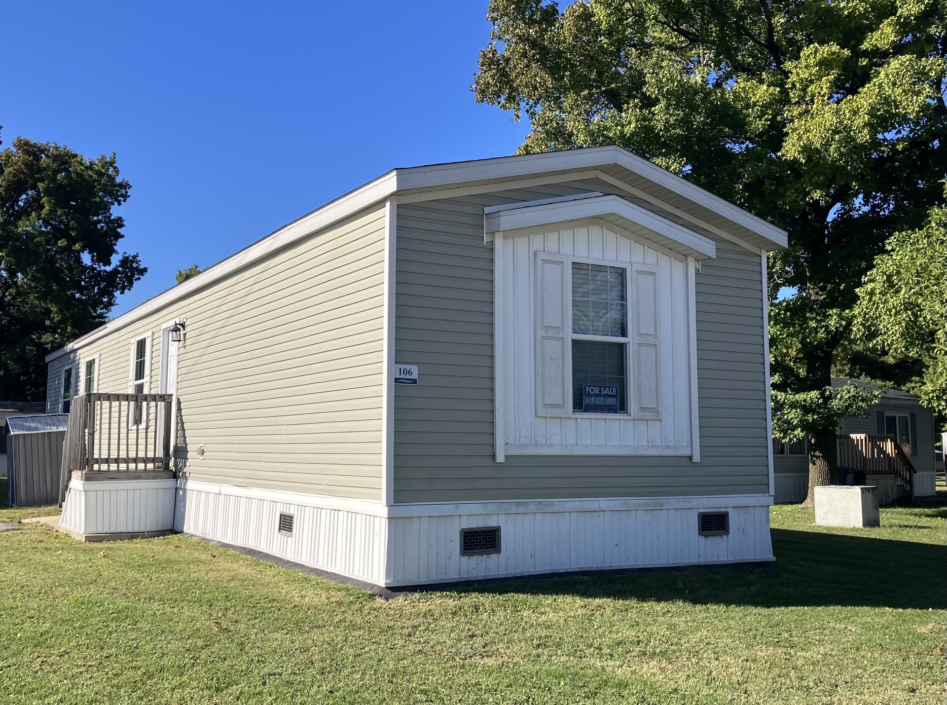 A photo of the home