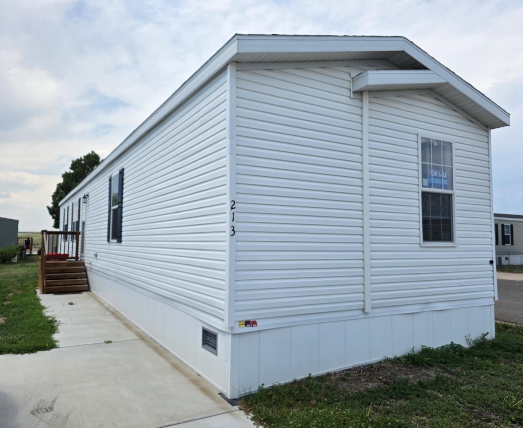 A photo of the home