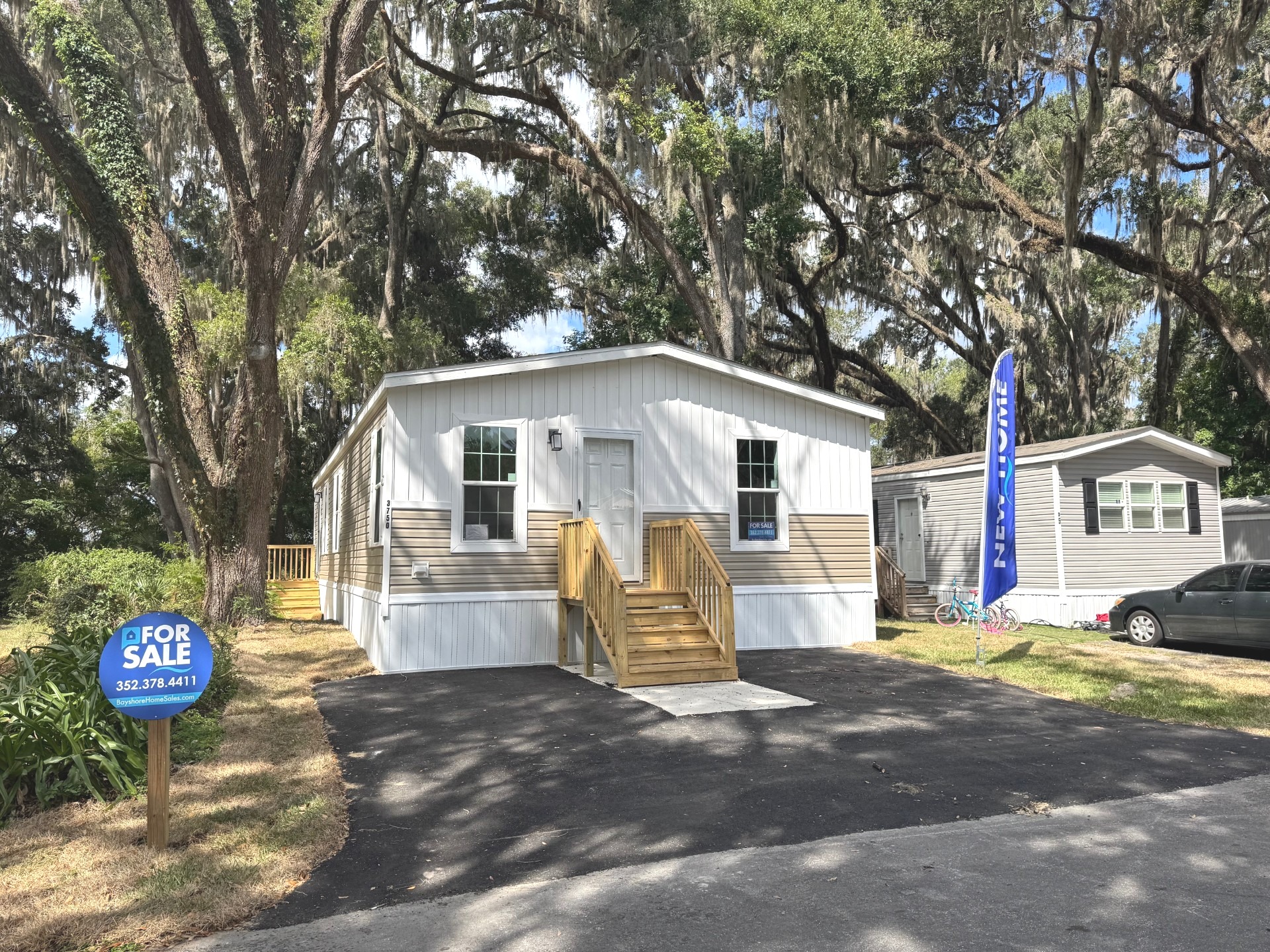 A photo of the home