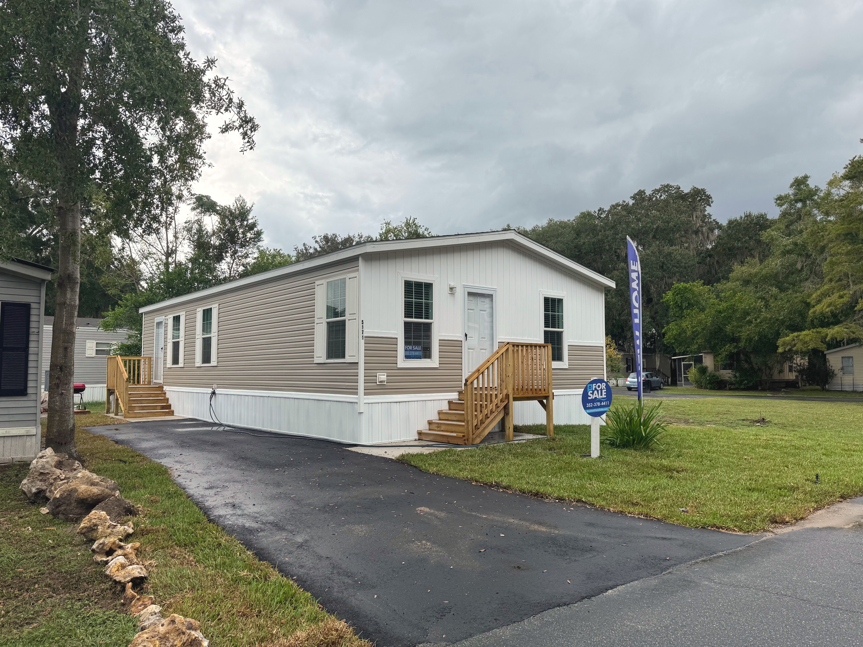 A photo of the home