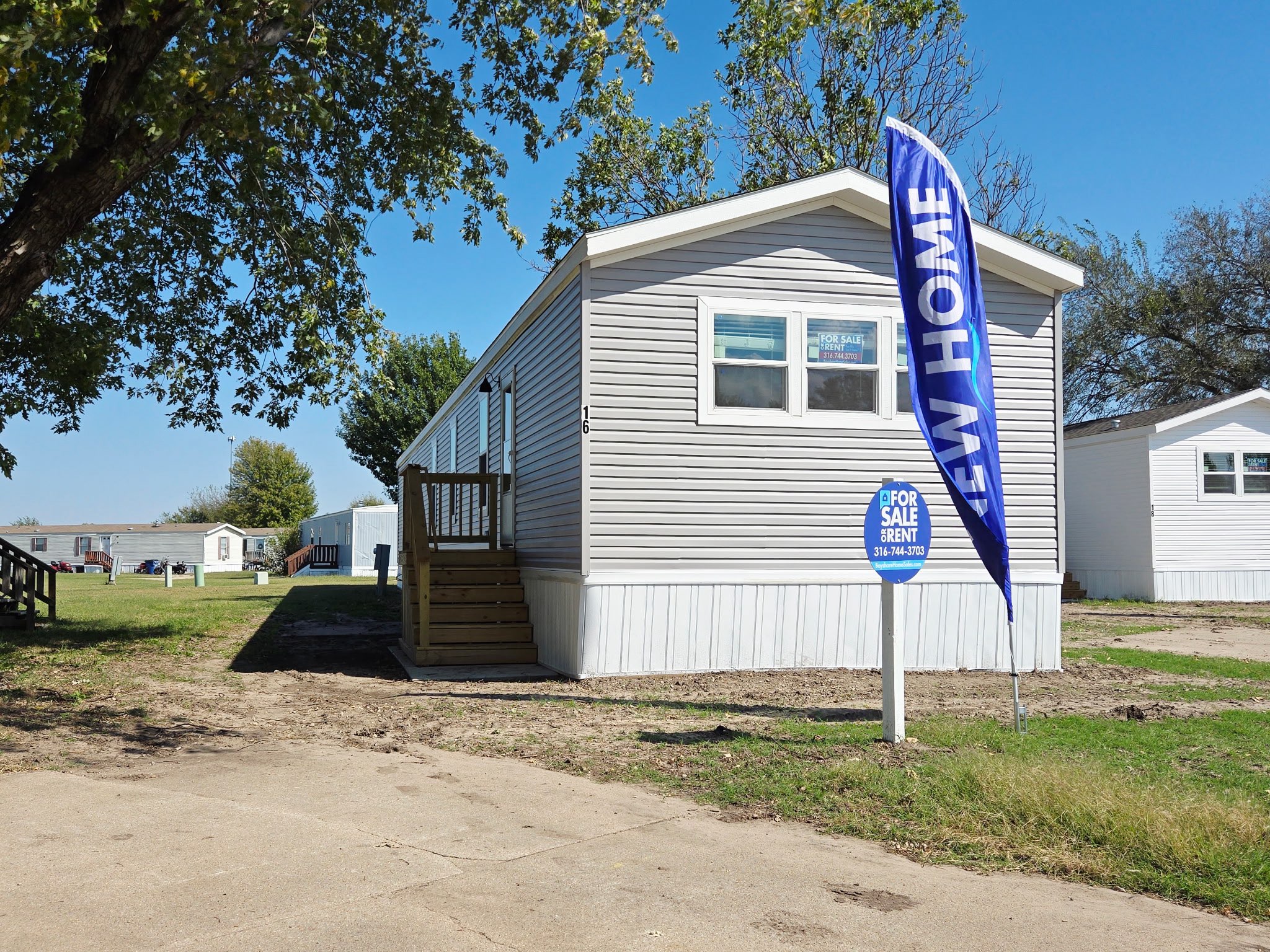 A photo of the home