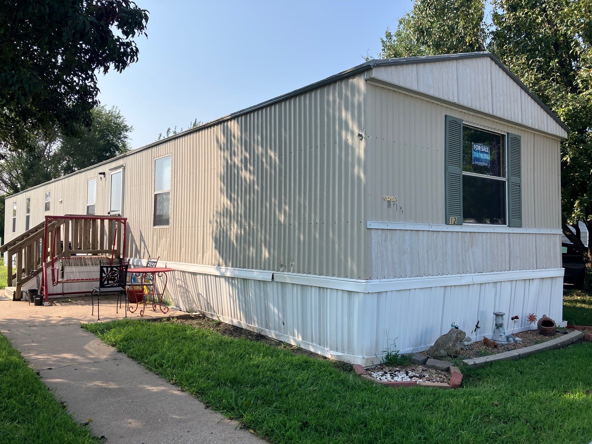 A photo of the home