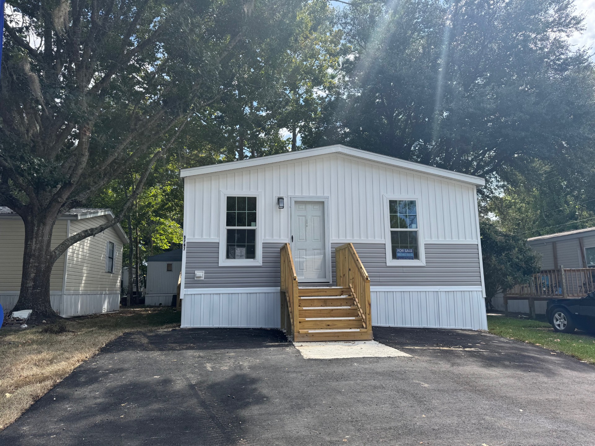 A photo of the home