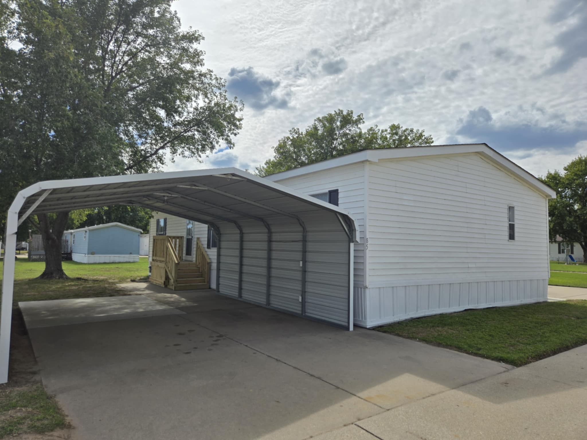 A photo of the home