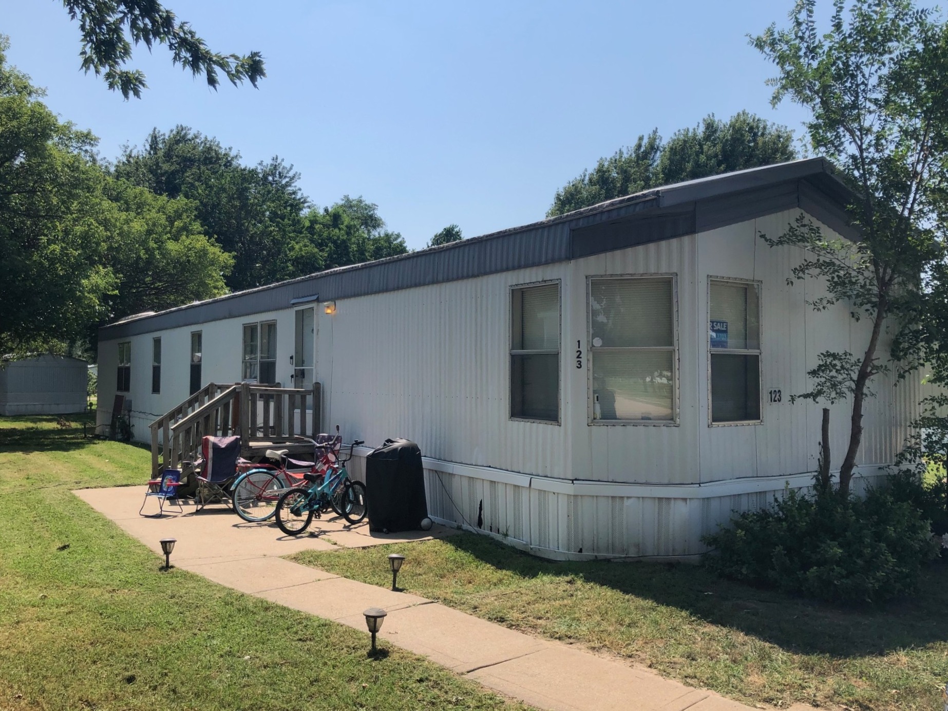 A photo of the home