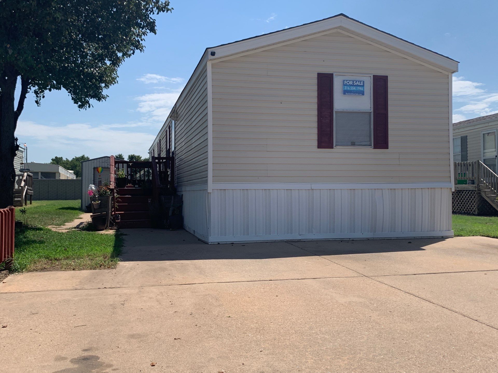A photo of the home