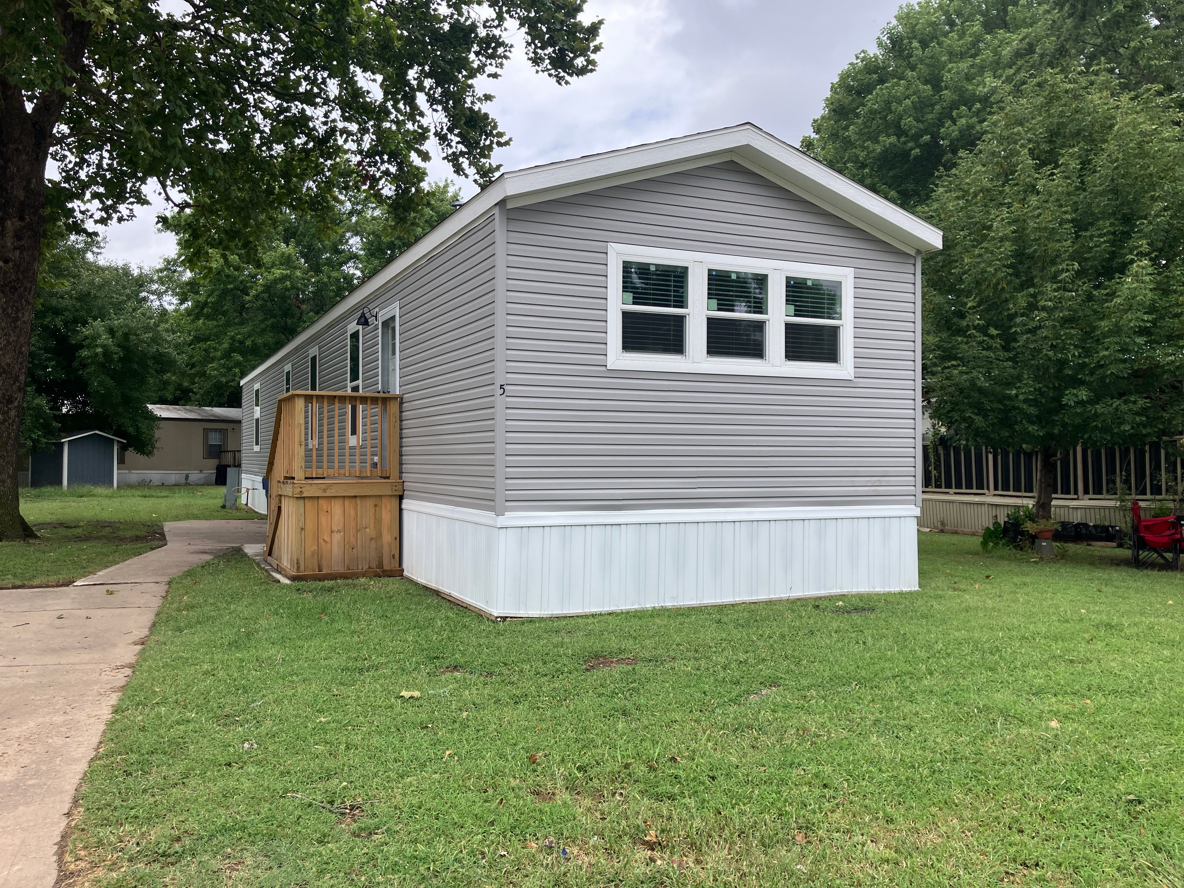 A photo of the home