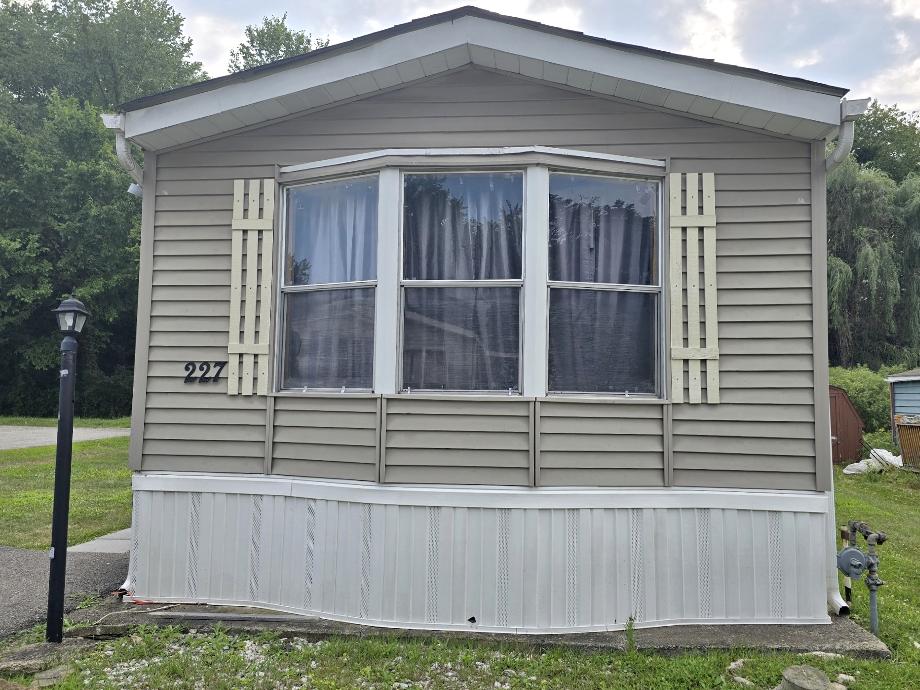 A photo of the home