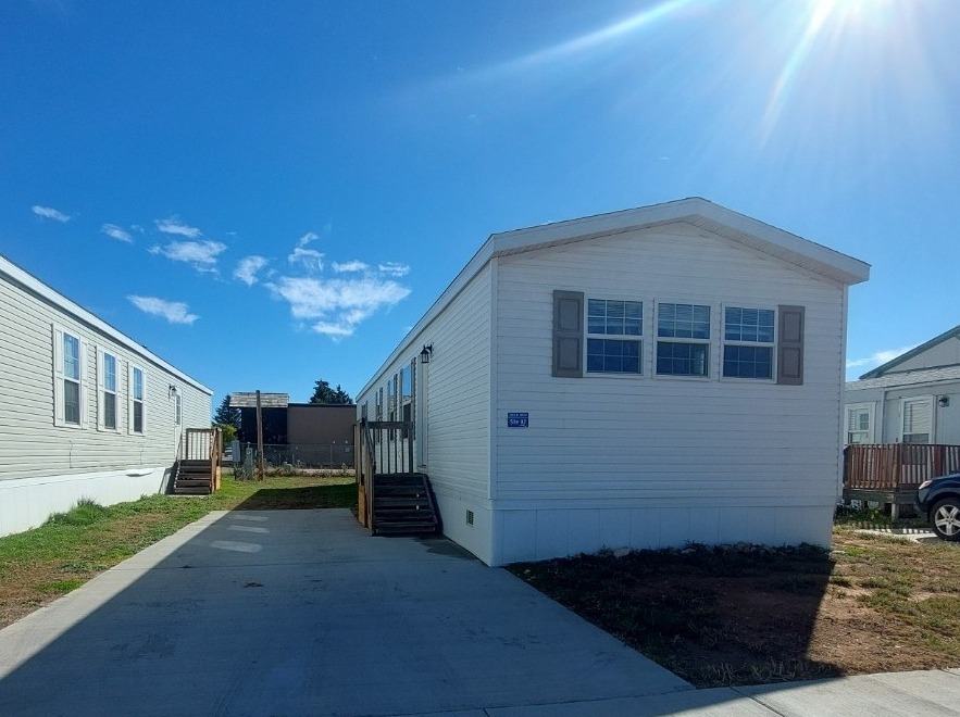 A photo of the home