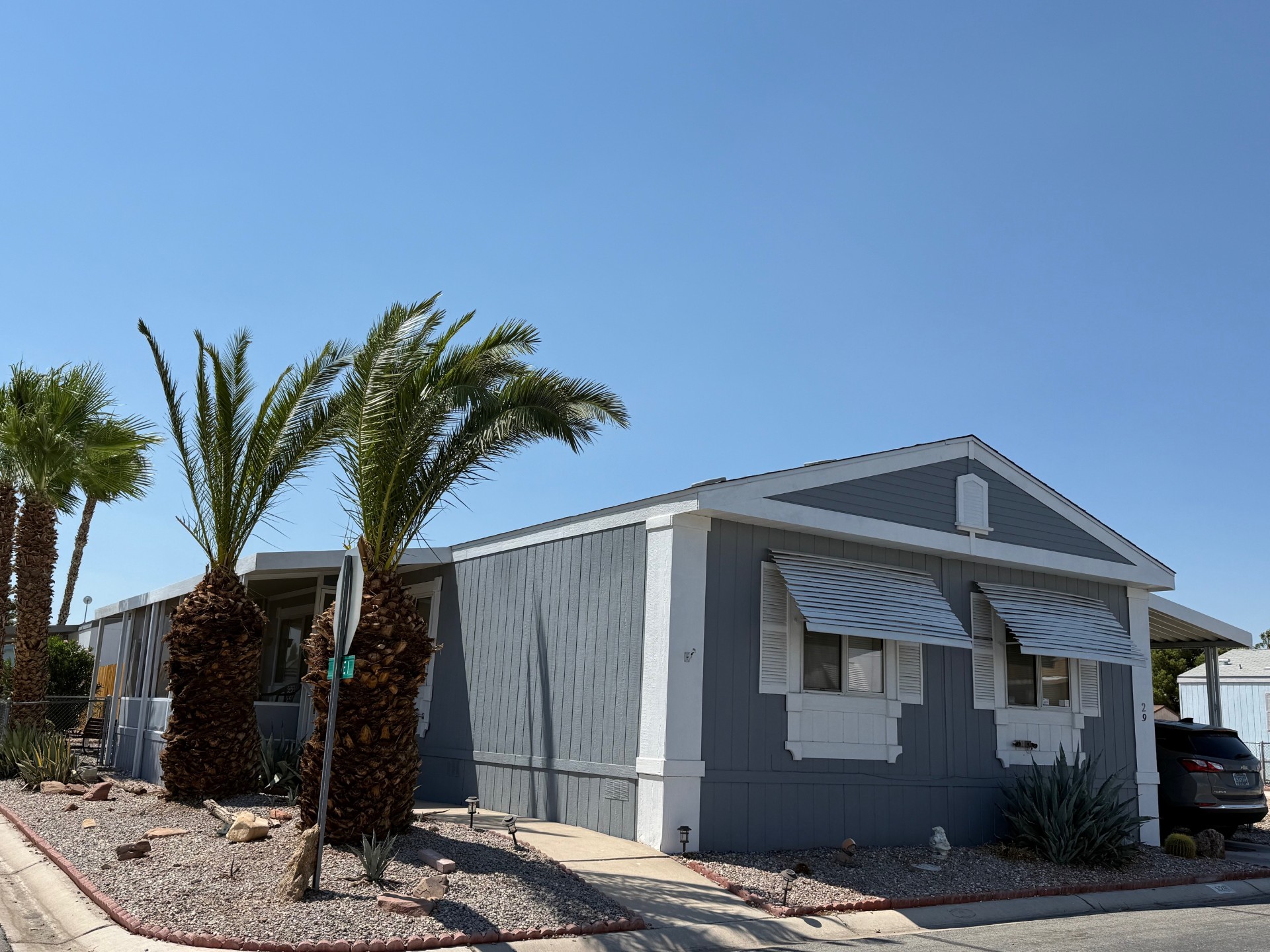 A photo of the home