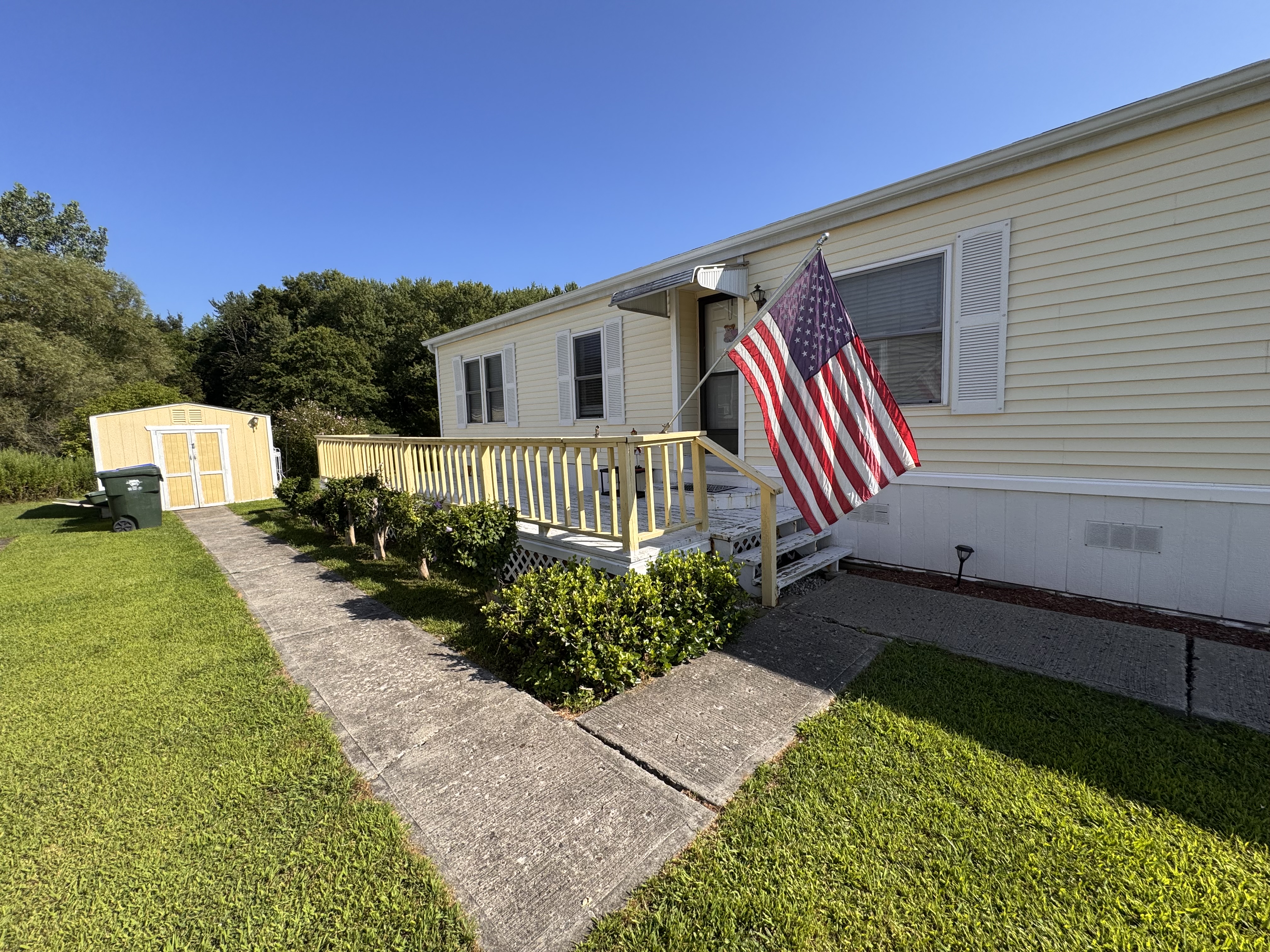 A photo of the home