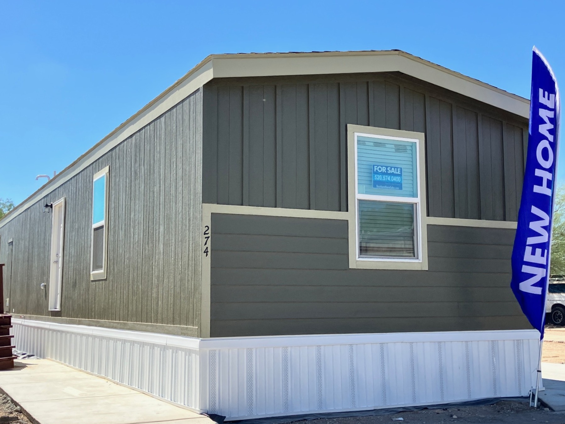A photo of the home