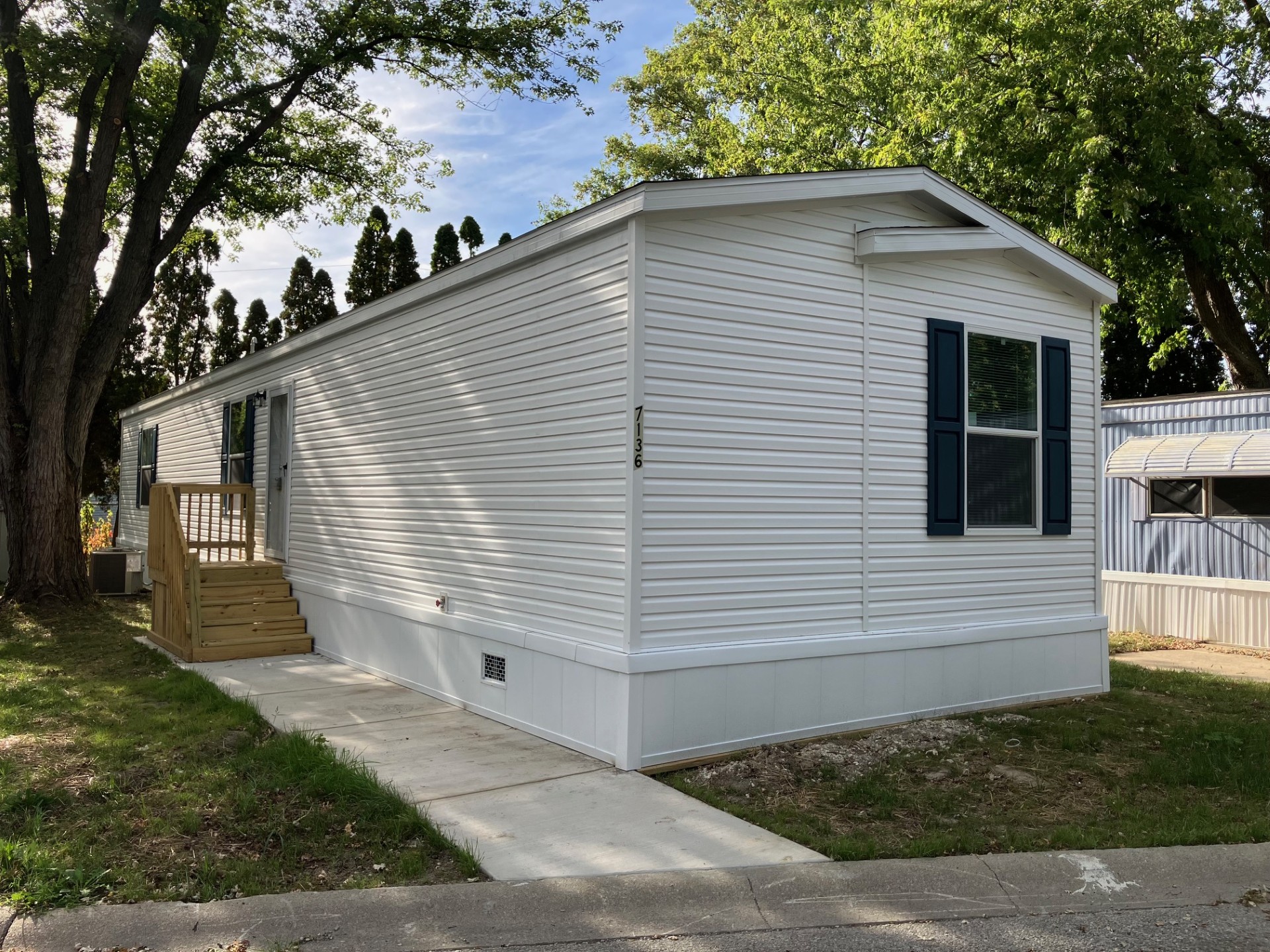 A photo of the home