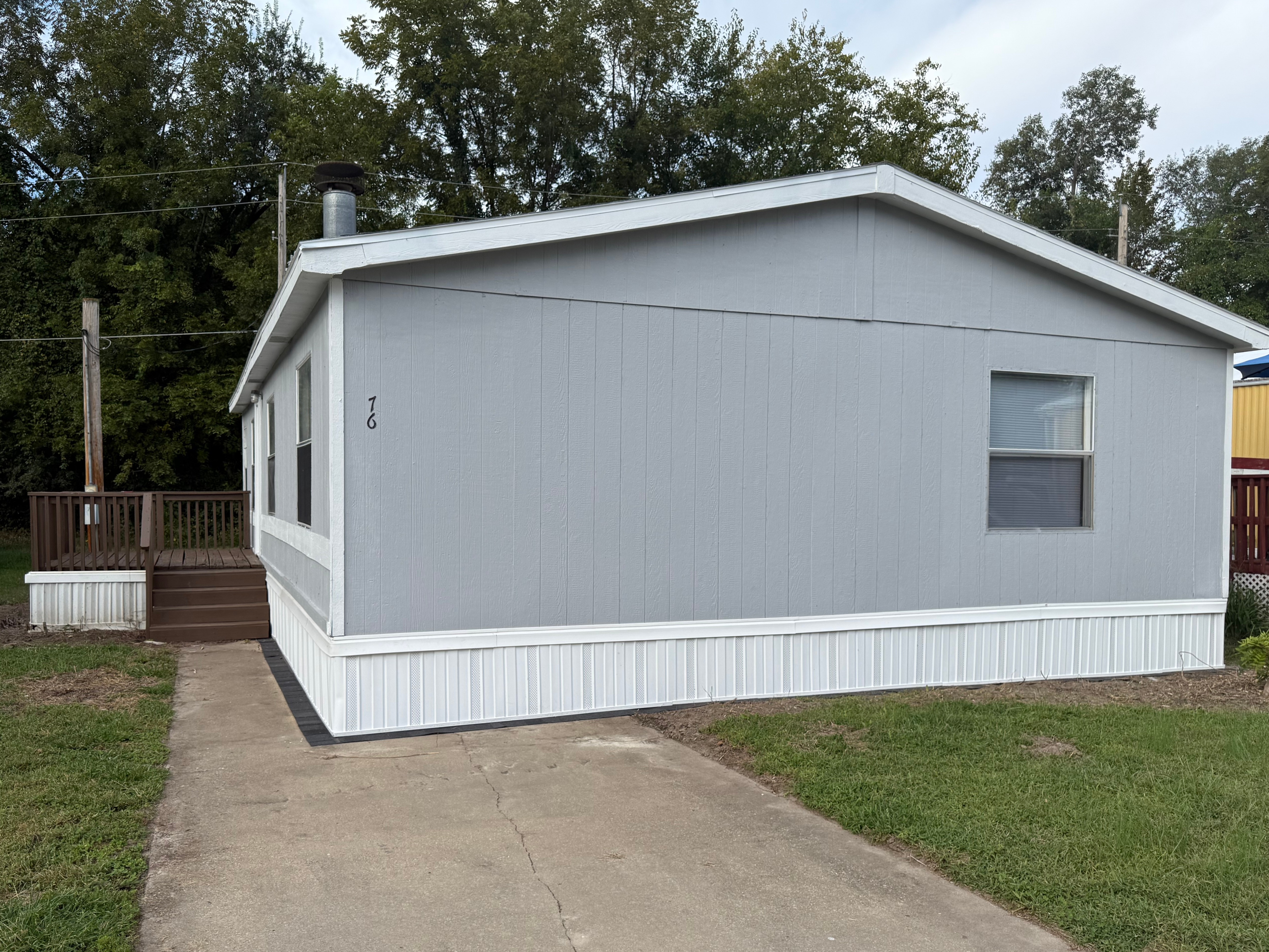 A photo of the home