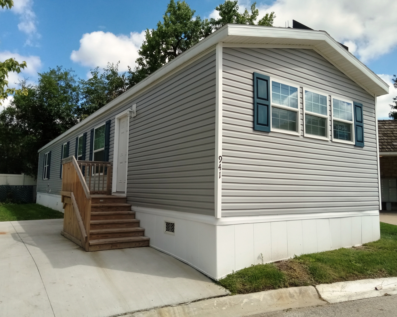 A photo of the home