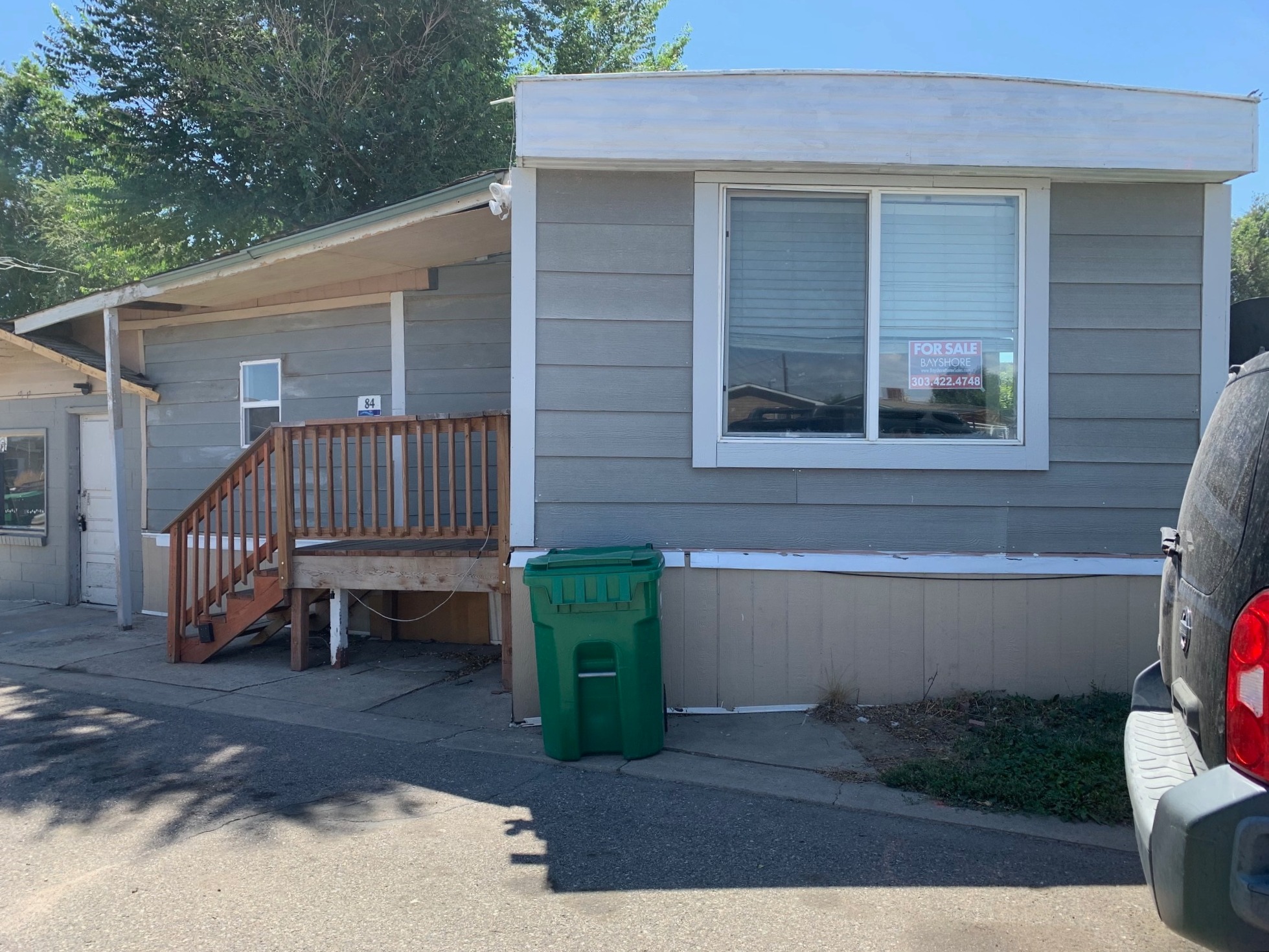 A photo of the home
