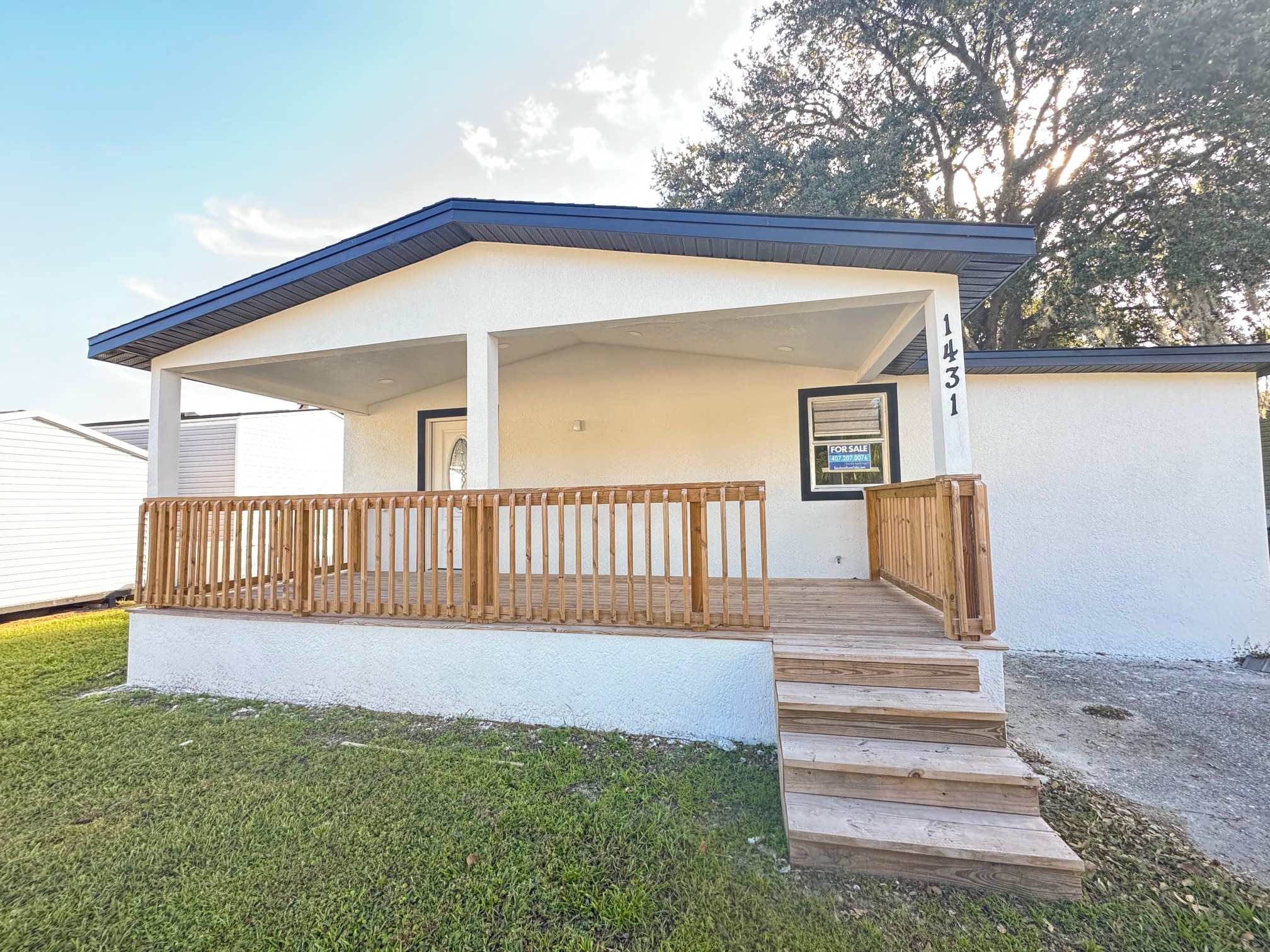 A photo of the home