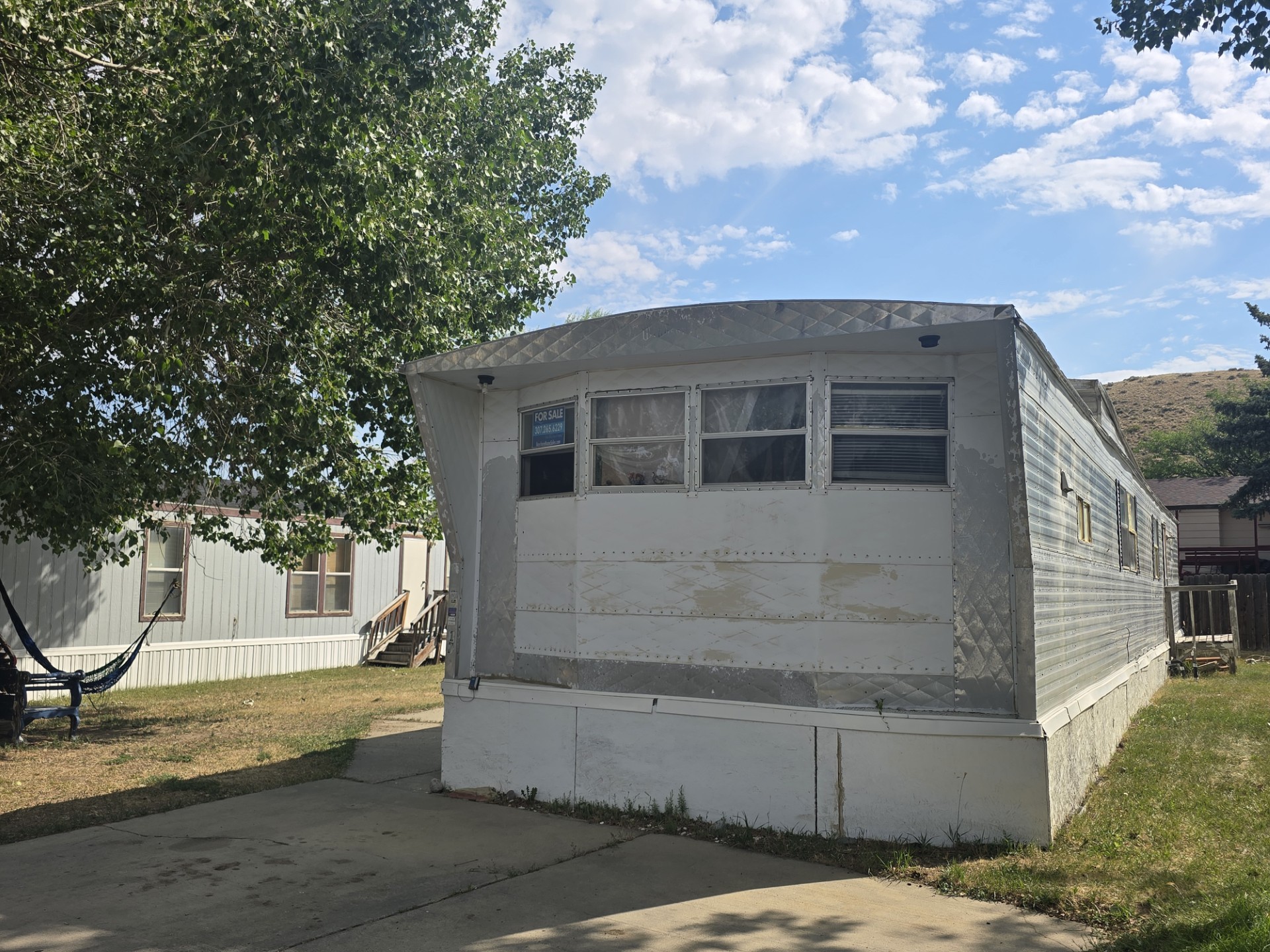 A photo of the home