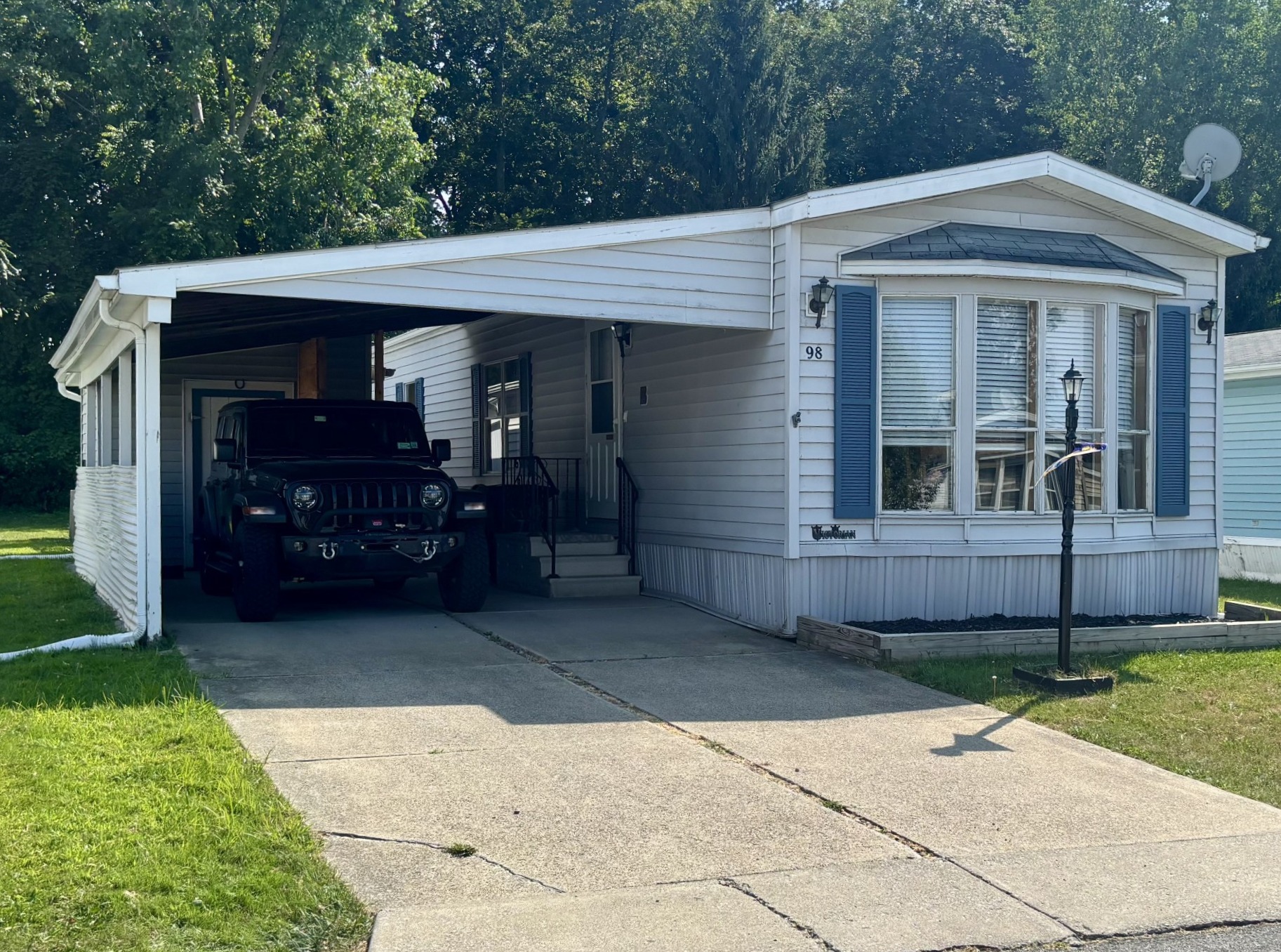 A photo of the home
