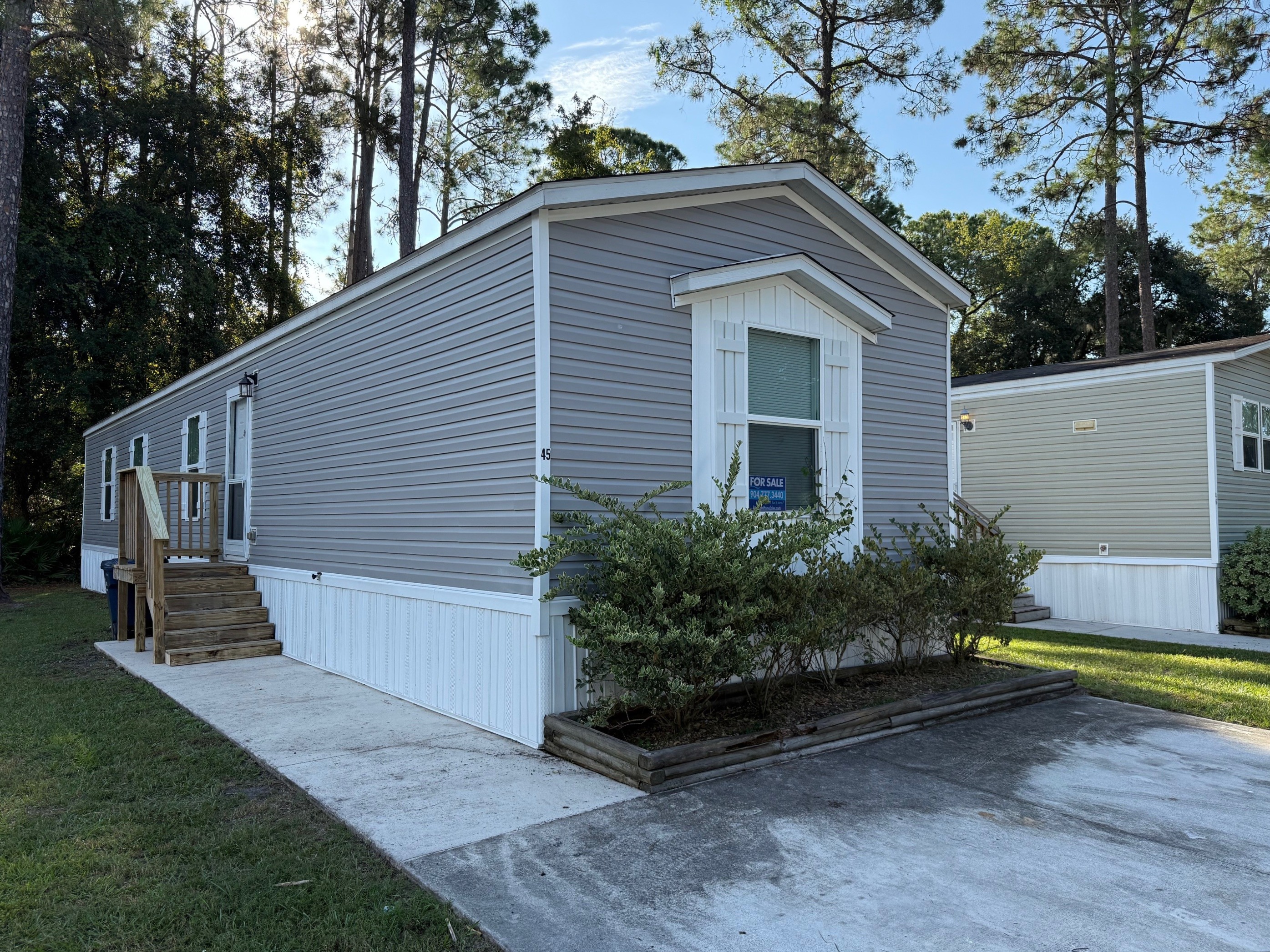 A photo of the home