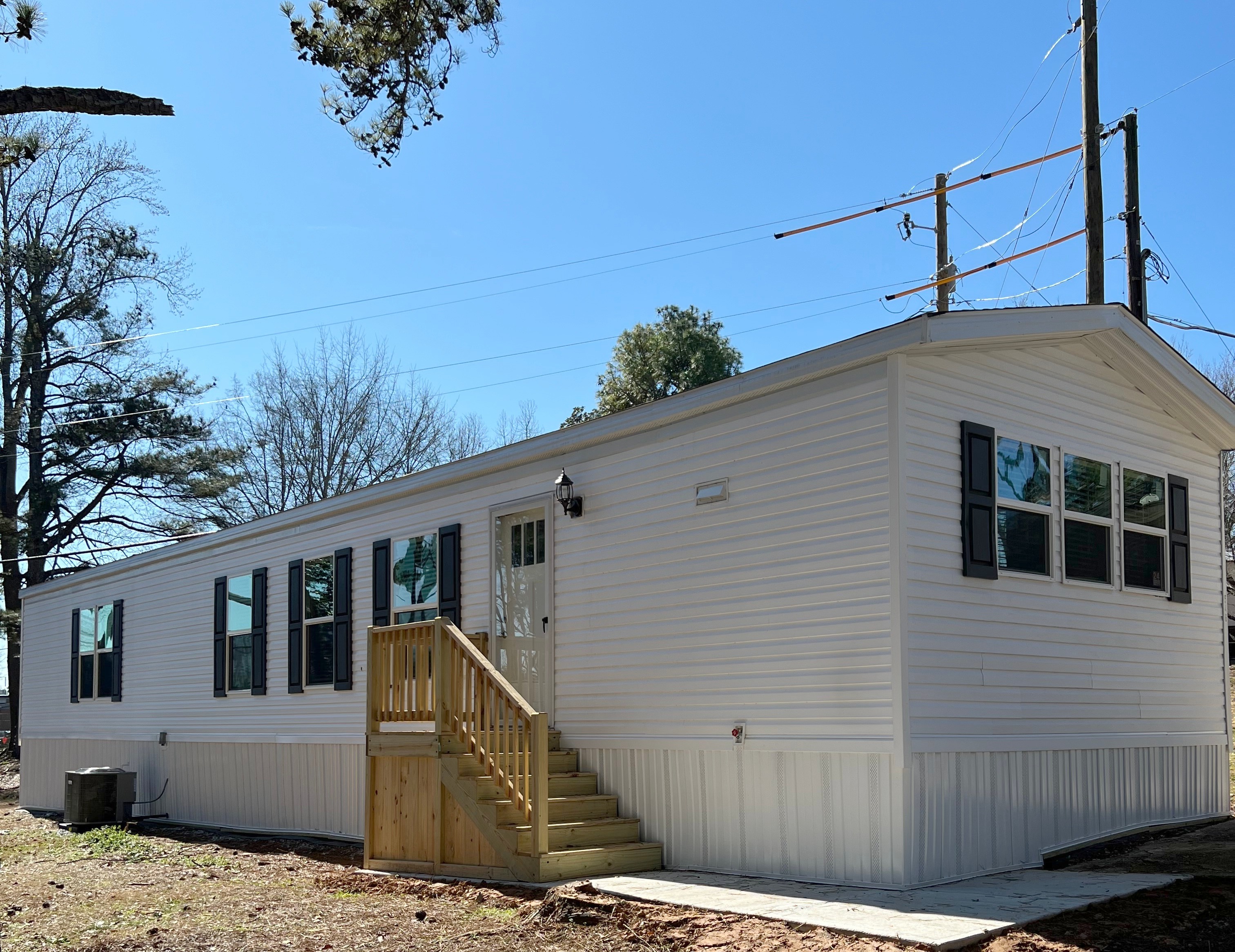 A photo of the home