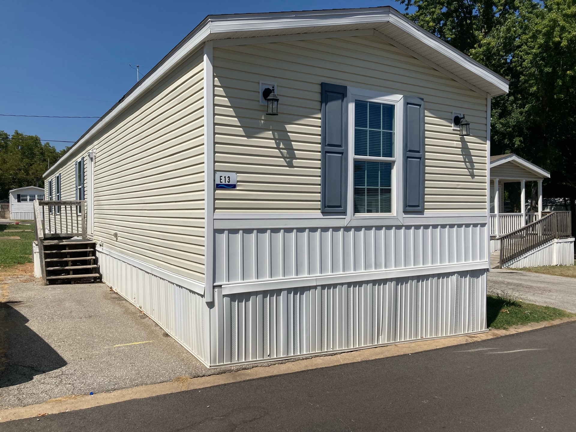 A photo of the home