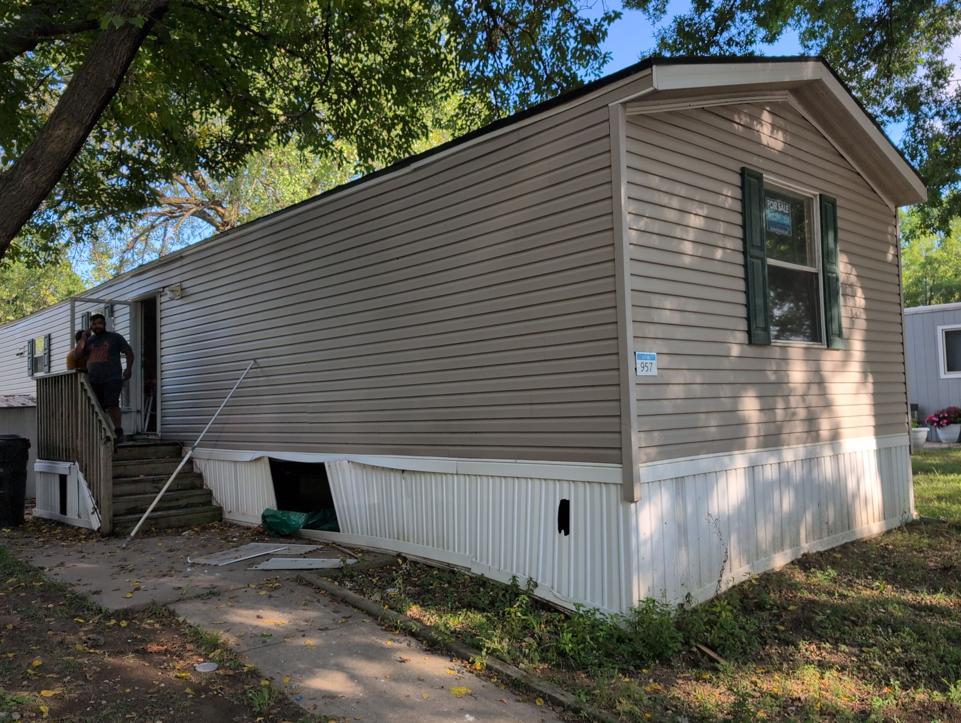 A photo of the home