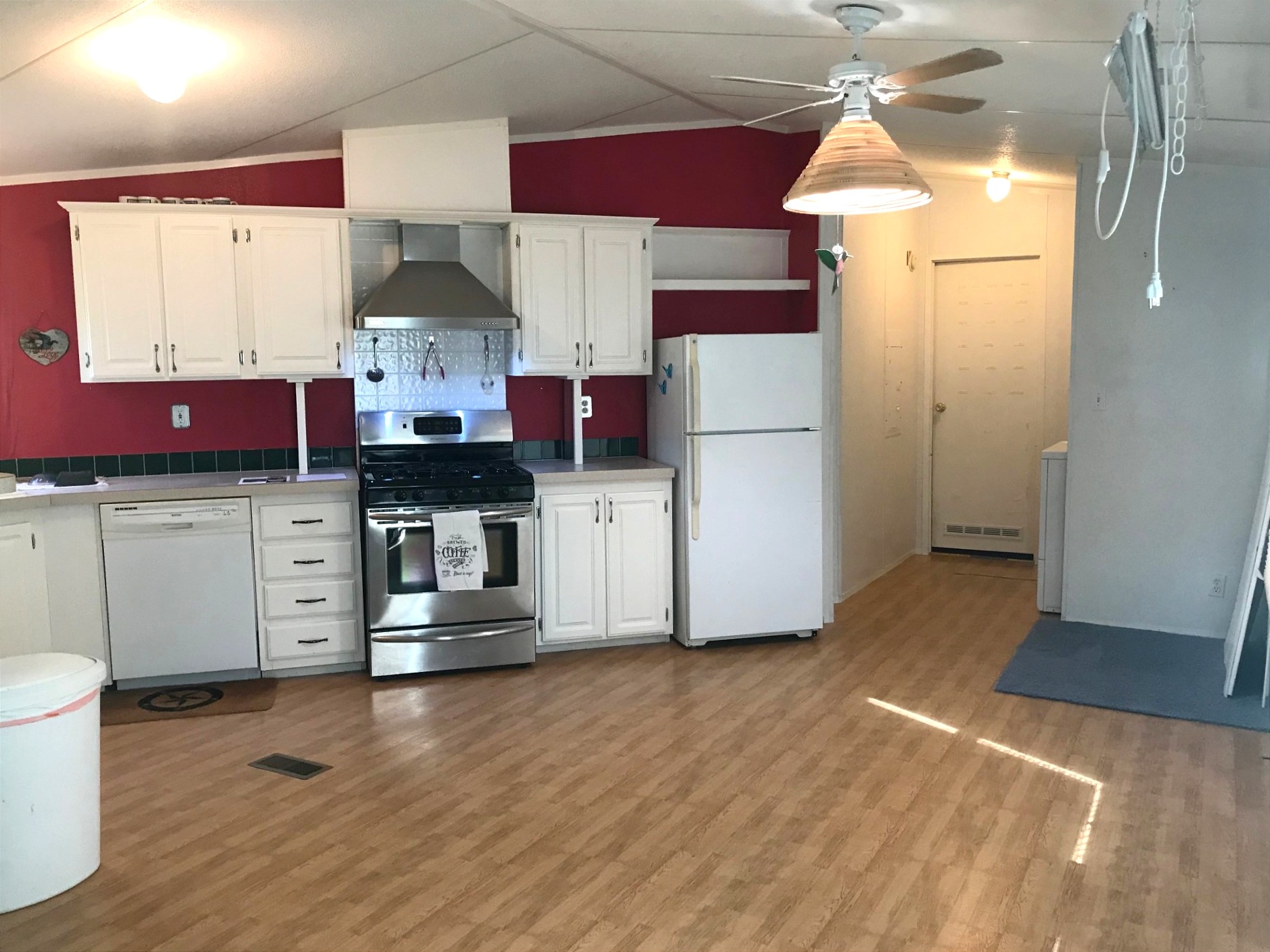 A photo of the home