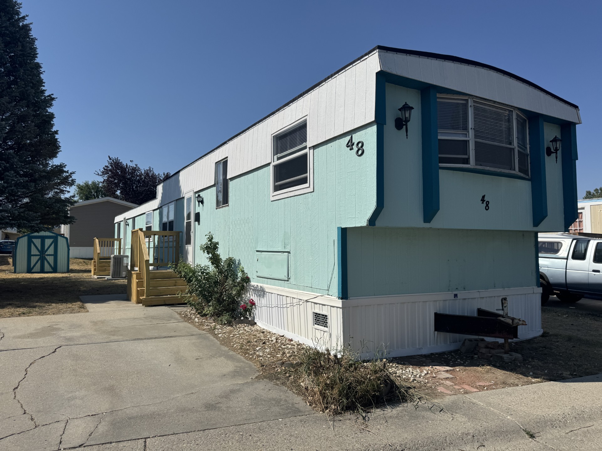 A photo of the home