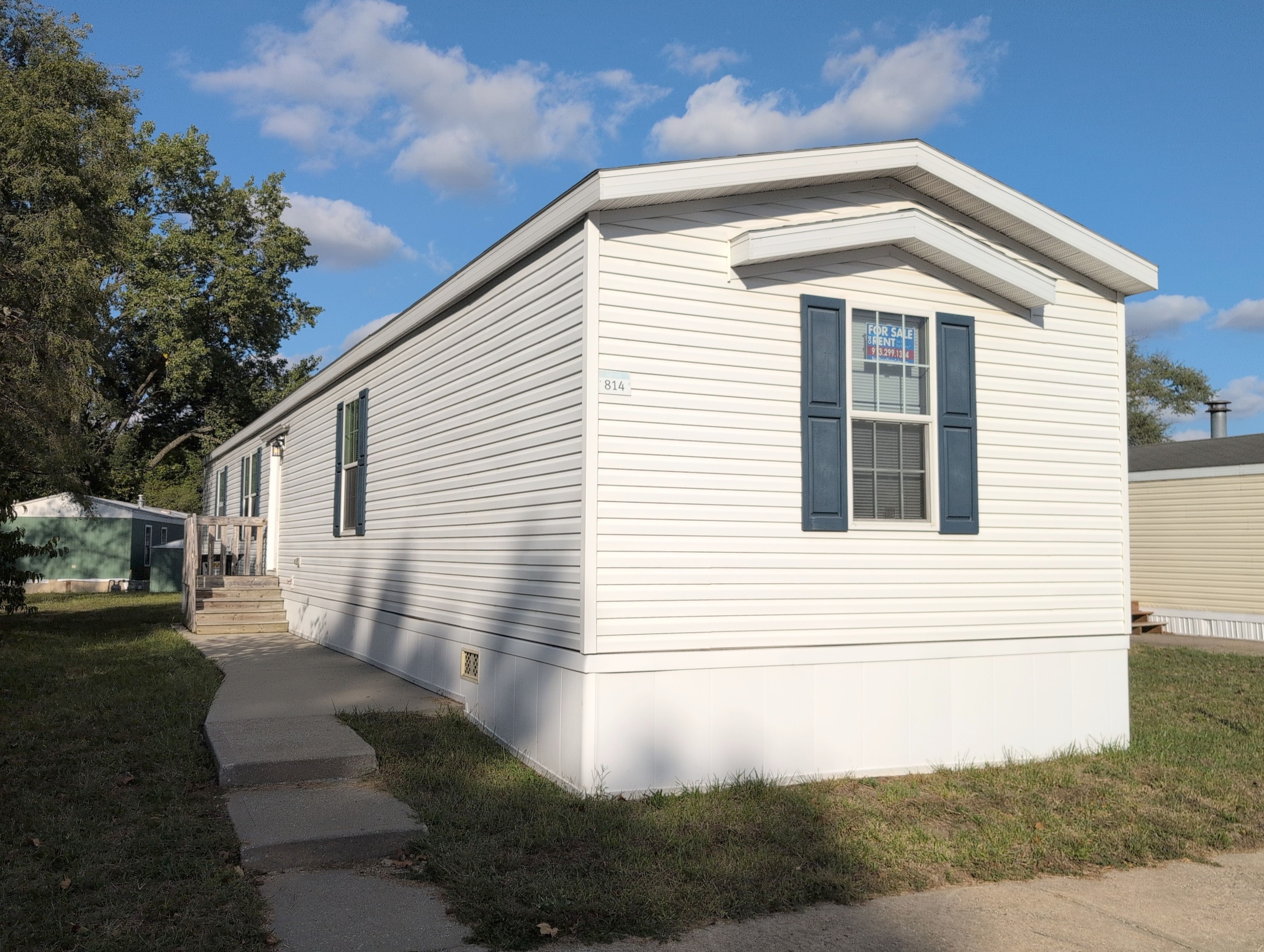 A photo of the home