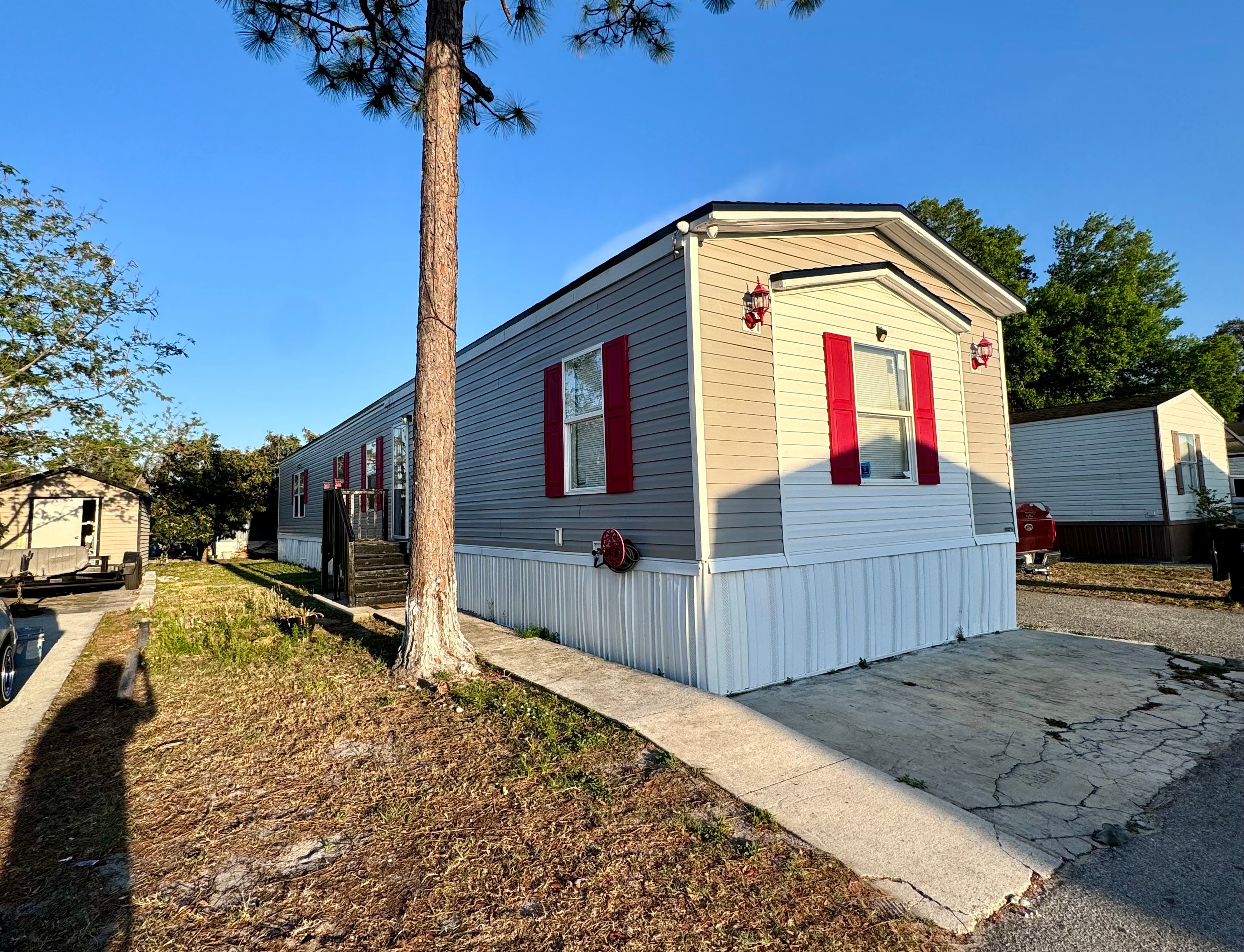 A photo of the home