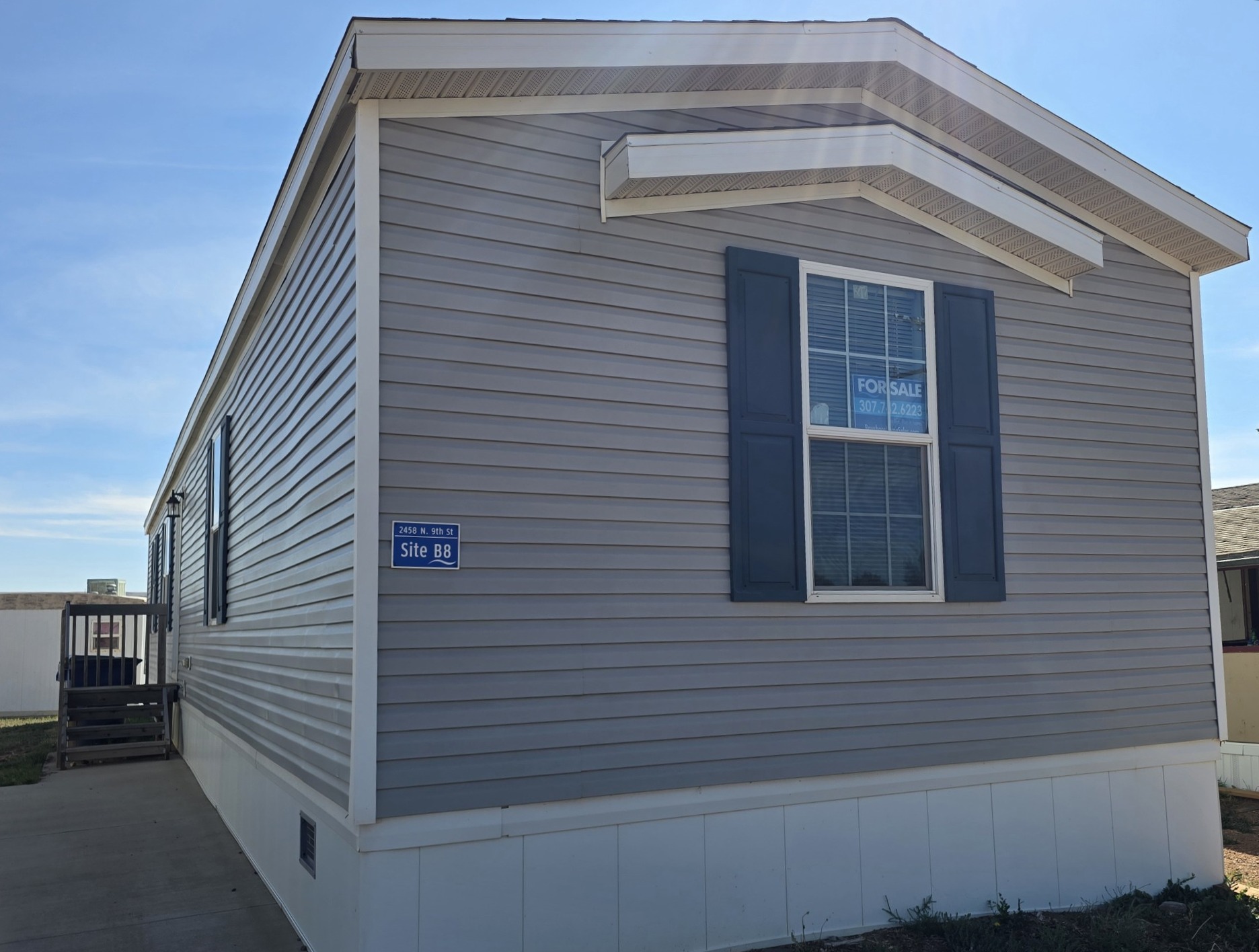 A photo of the home