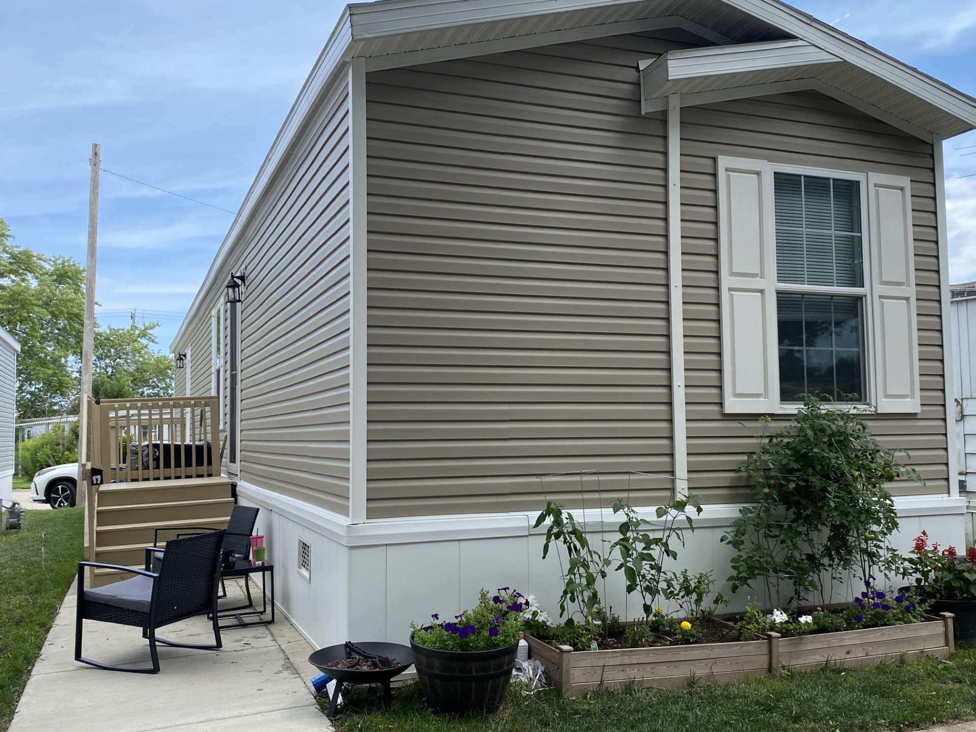 A photo of the home