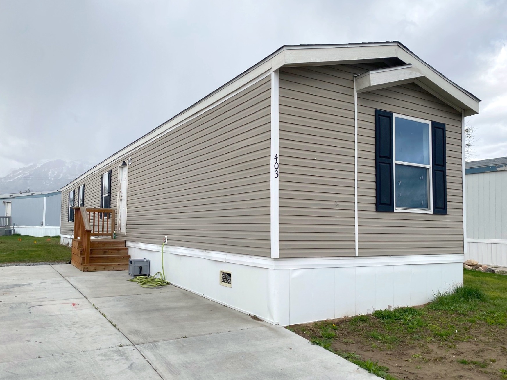 A photo of the home