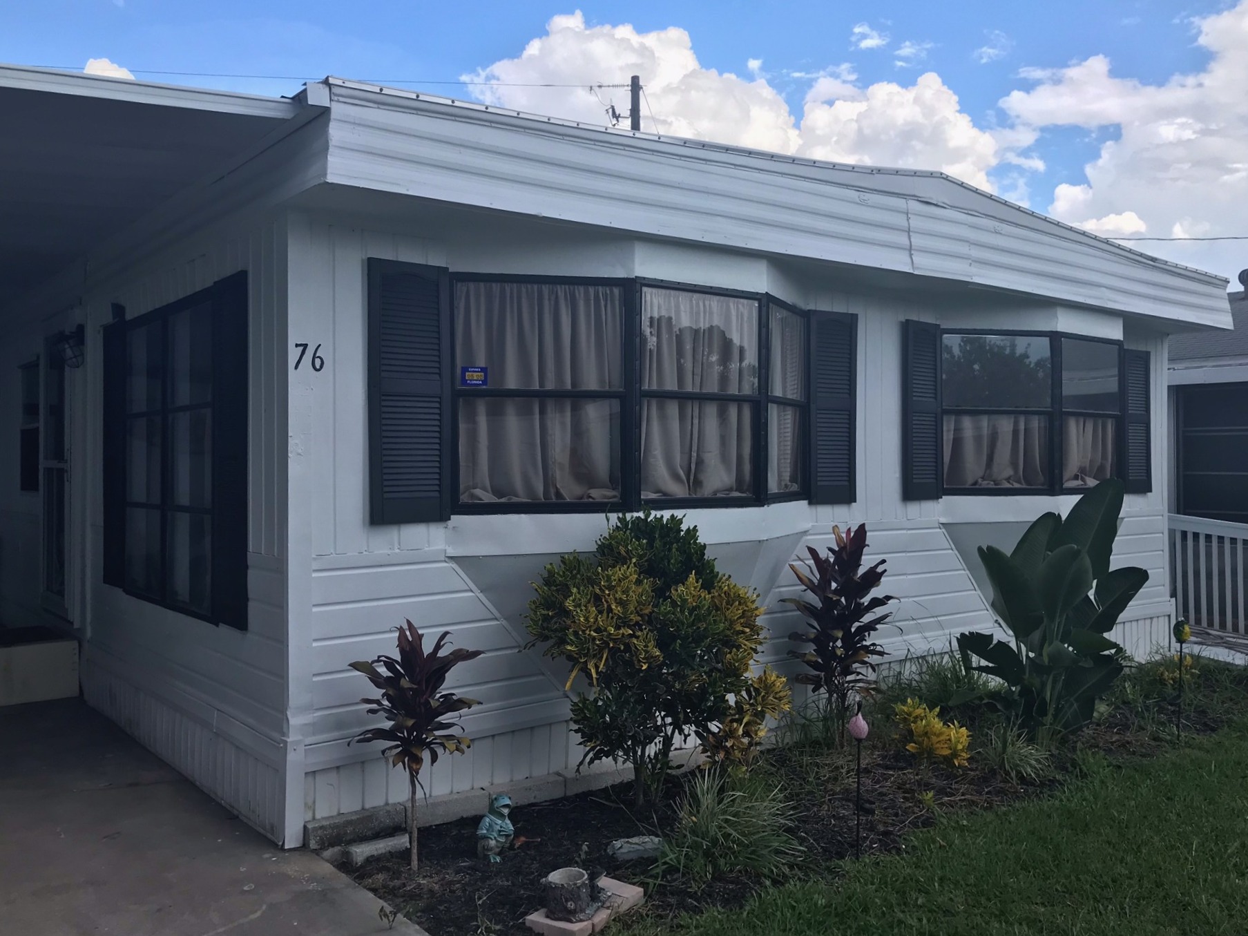 A photo of the home