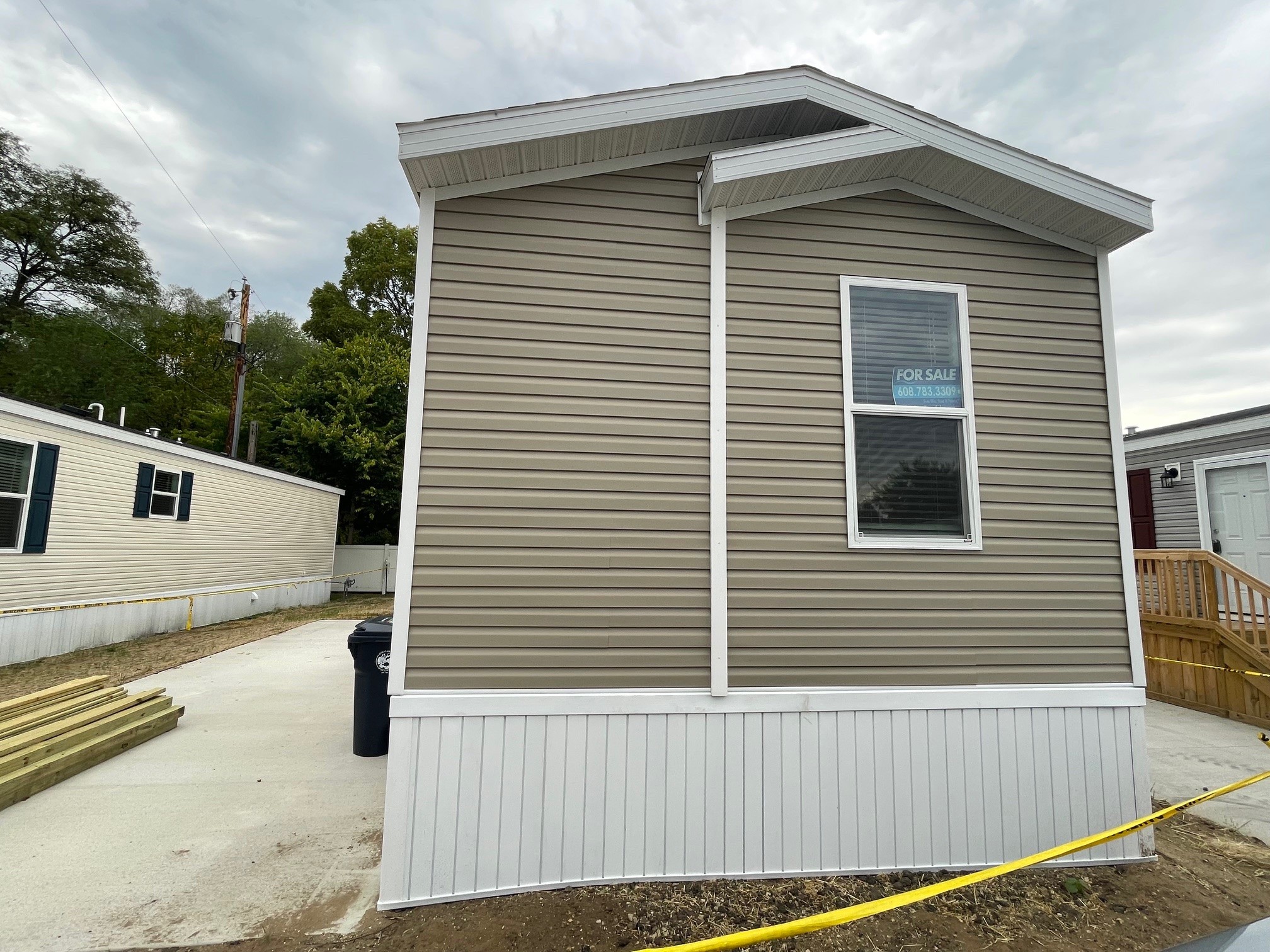 A photo of the home