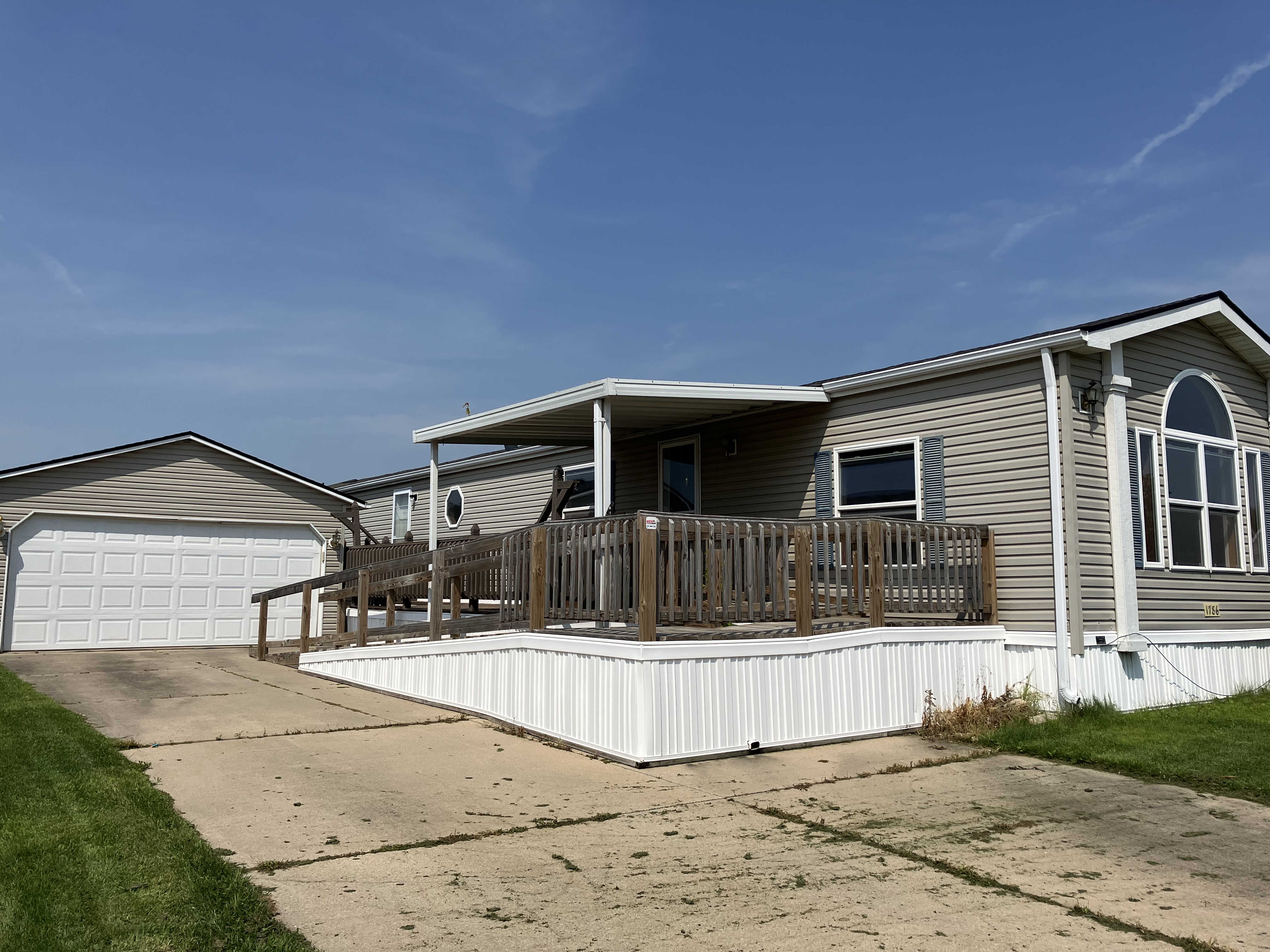 A photo of the home