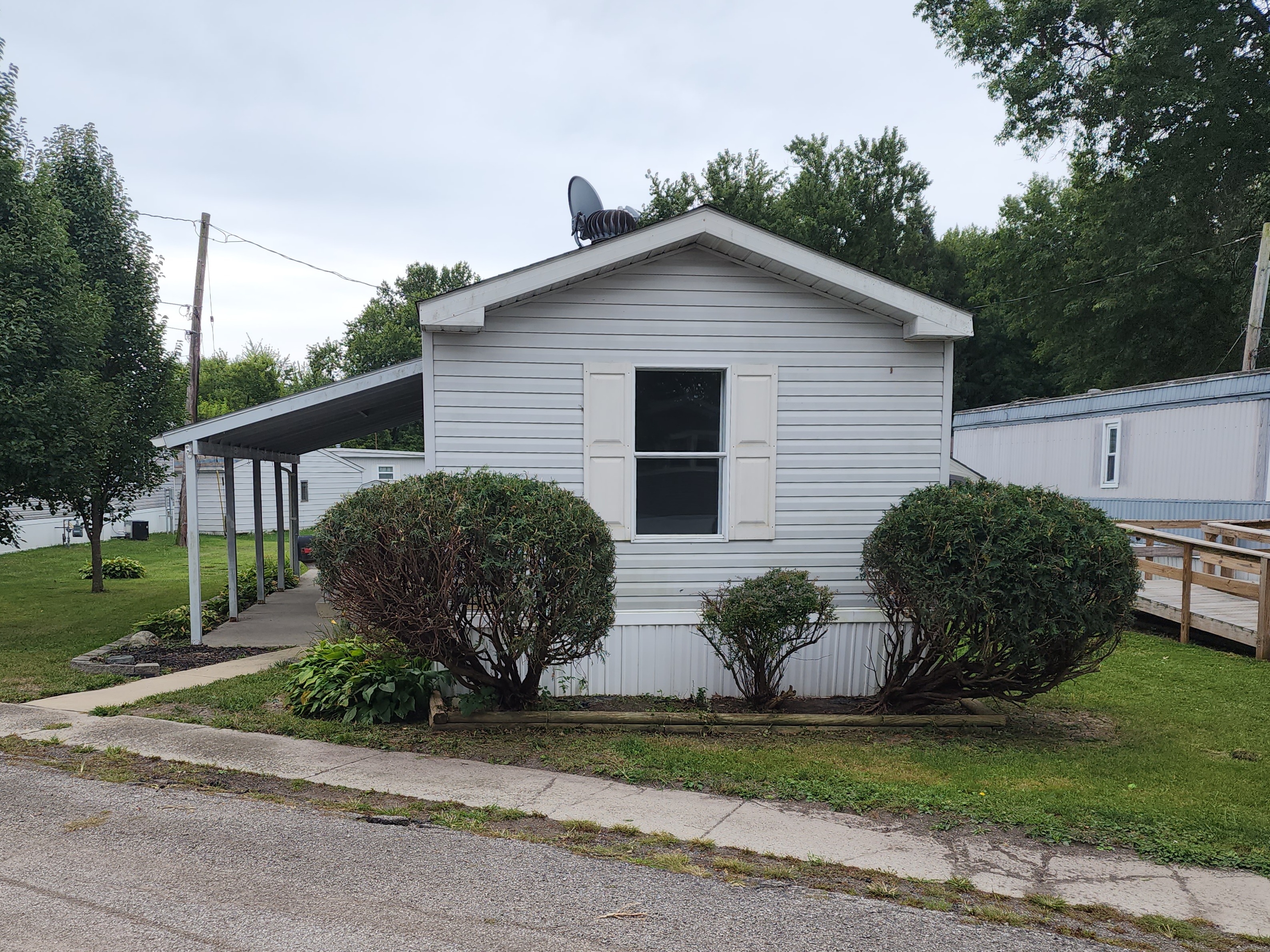 A photo of the home