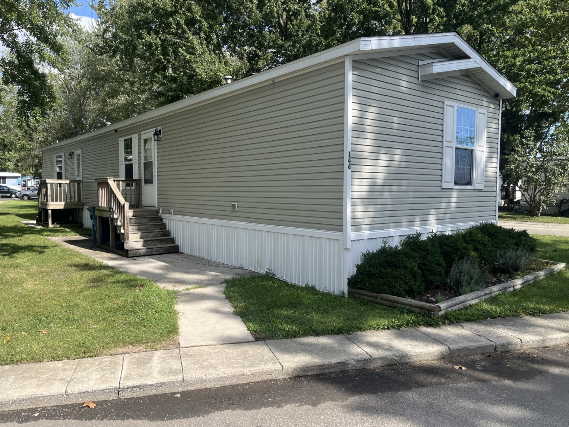 A photo of the home