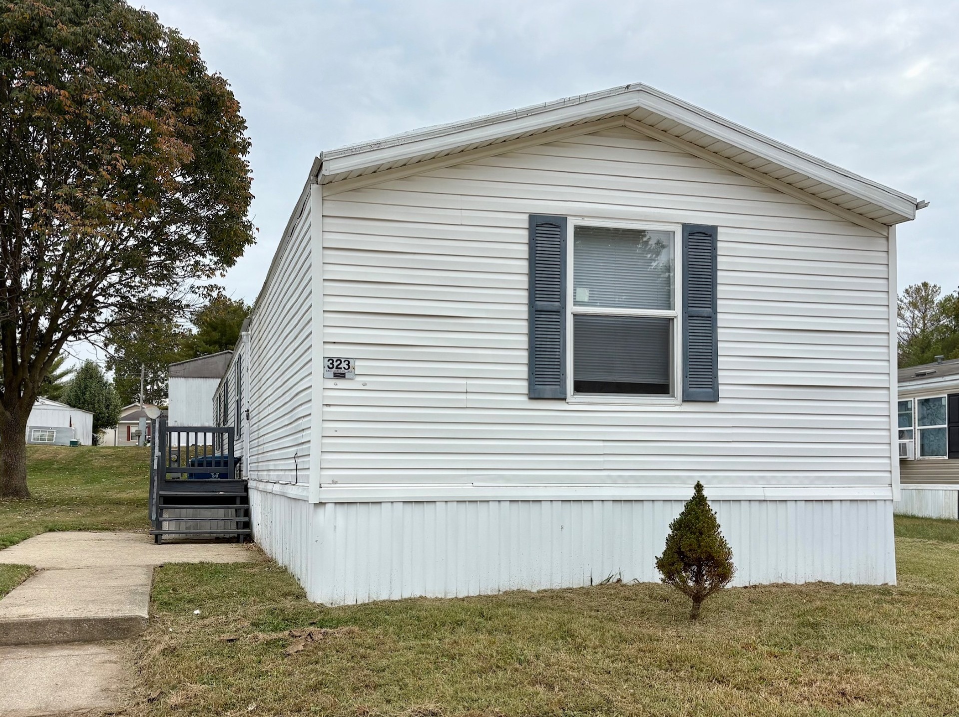 A photo of the home