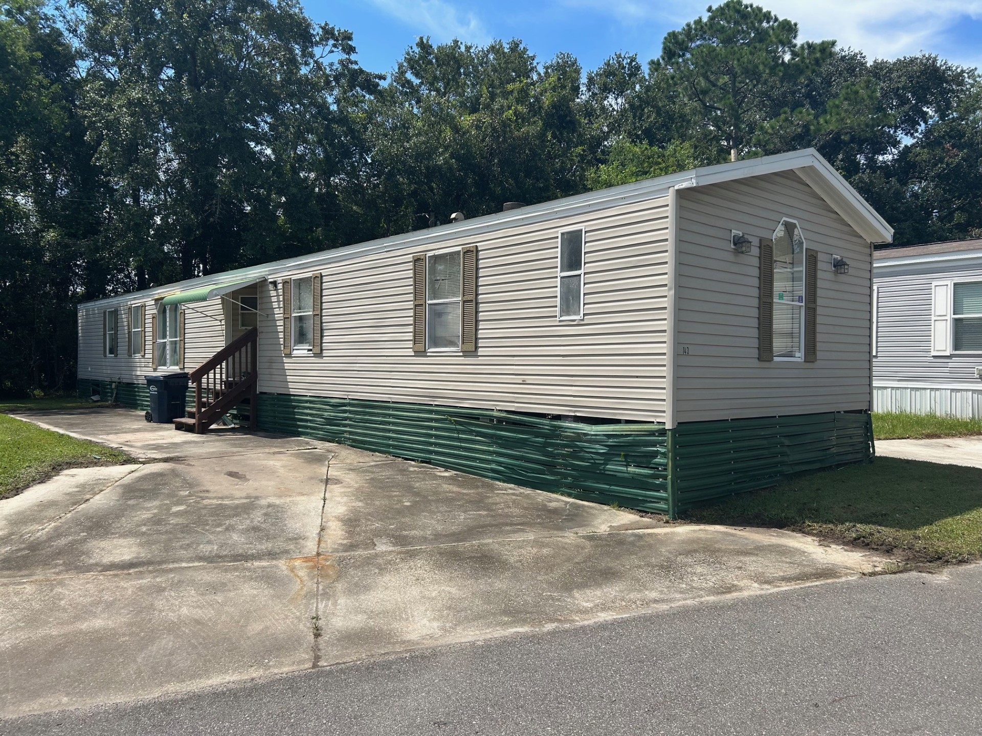 A photo of the home