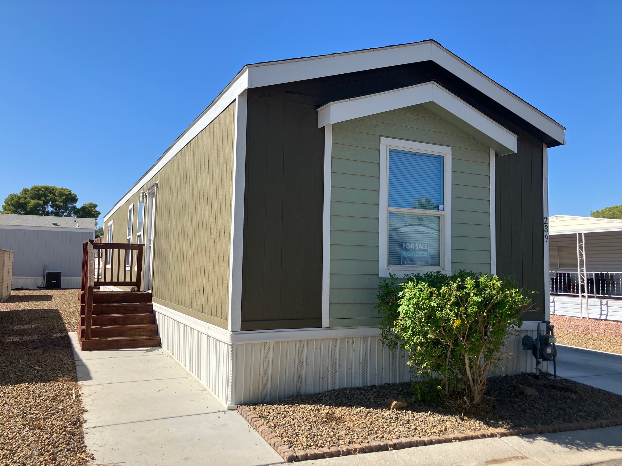 A photo of the home