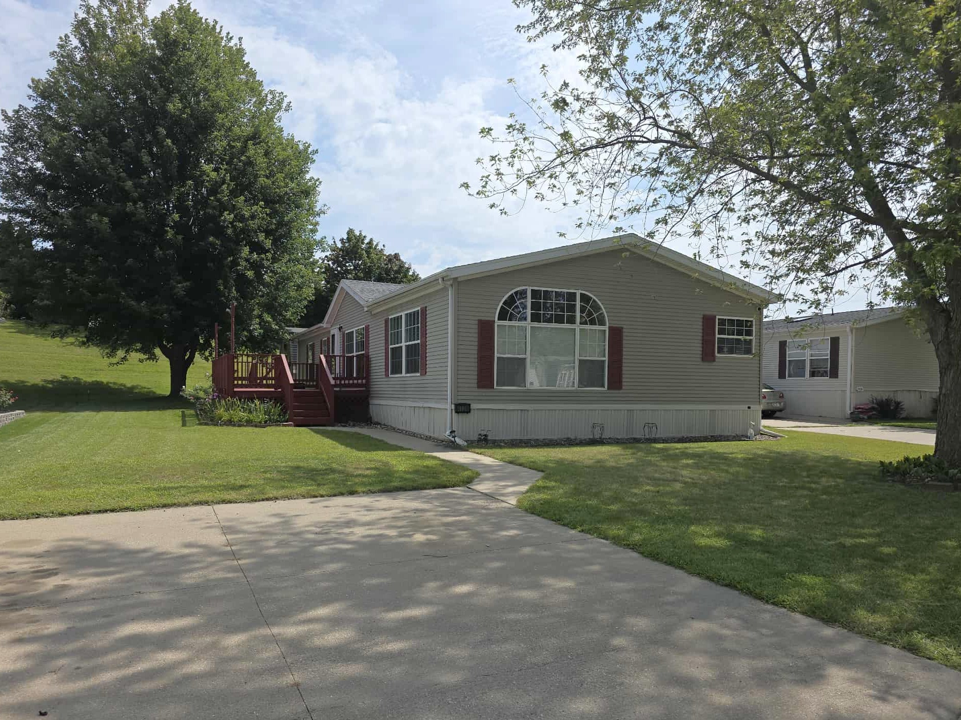 A photo of the home