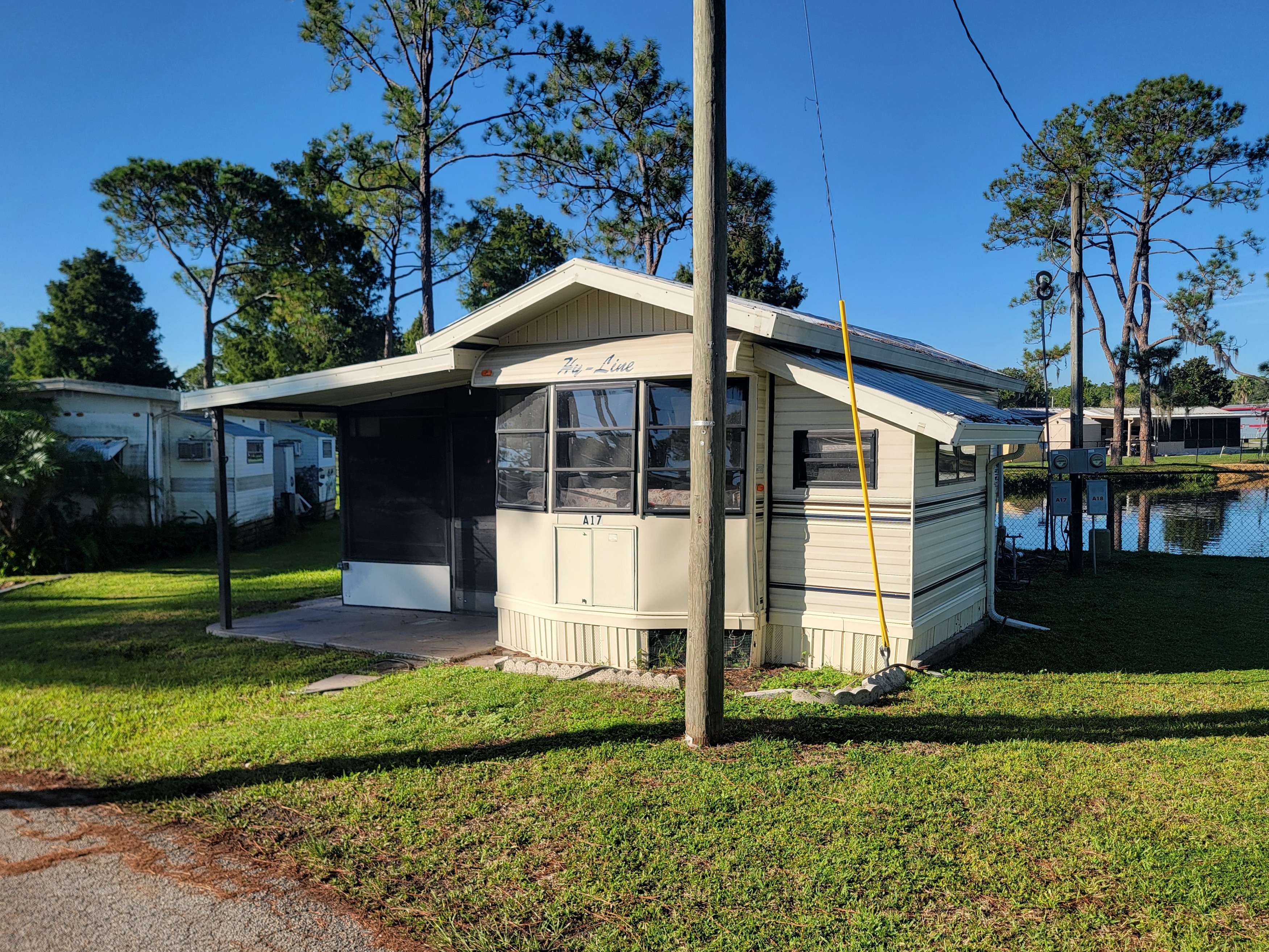 A photo of the home
