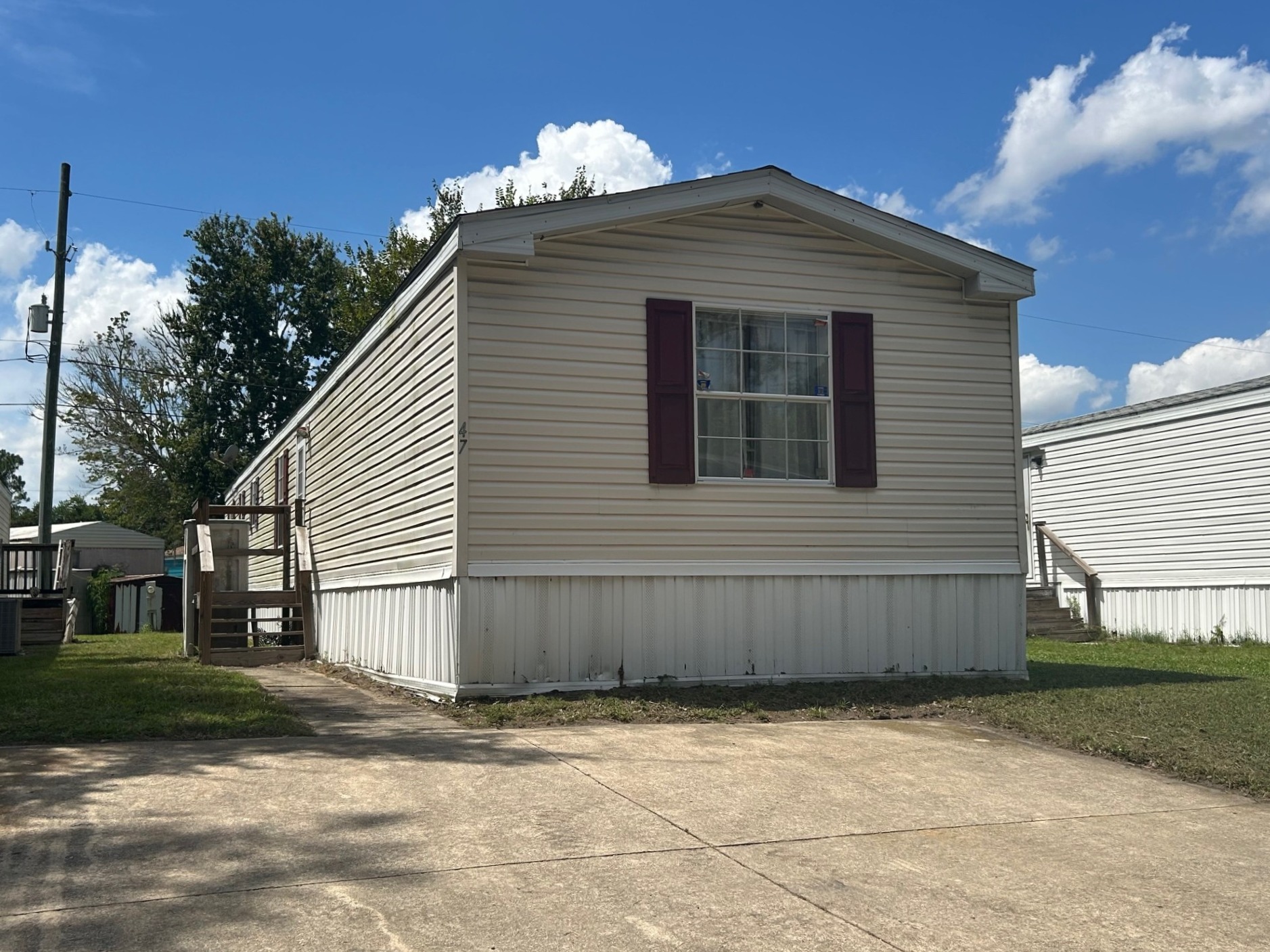 A photo of the home