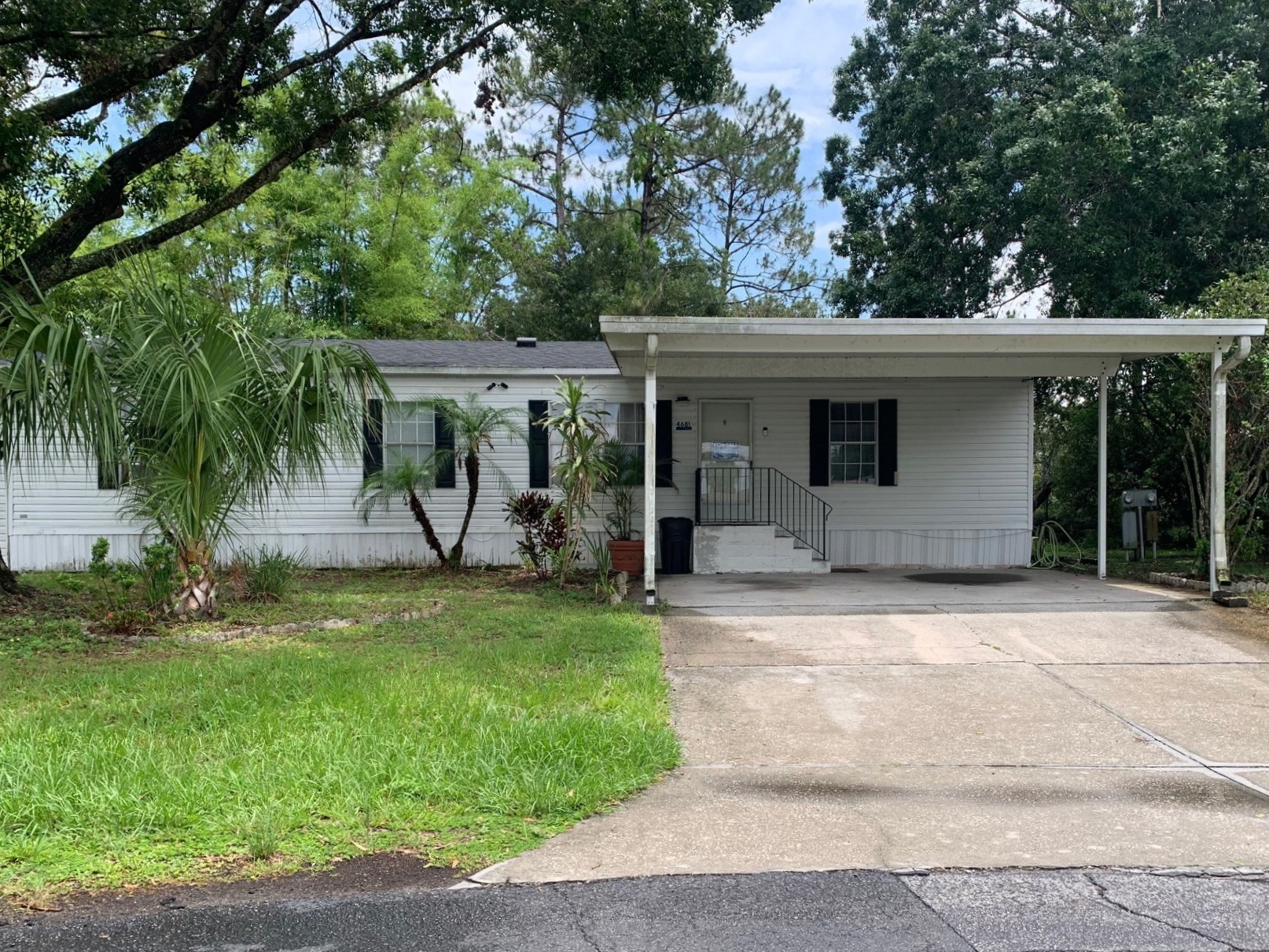 A photo of the home