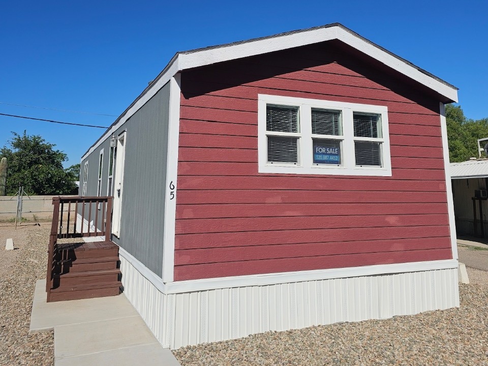 A photo of the home