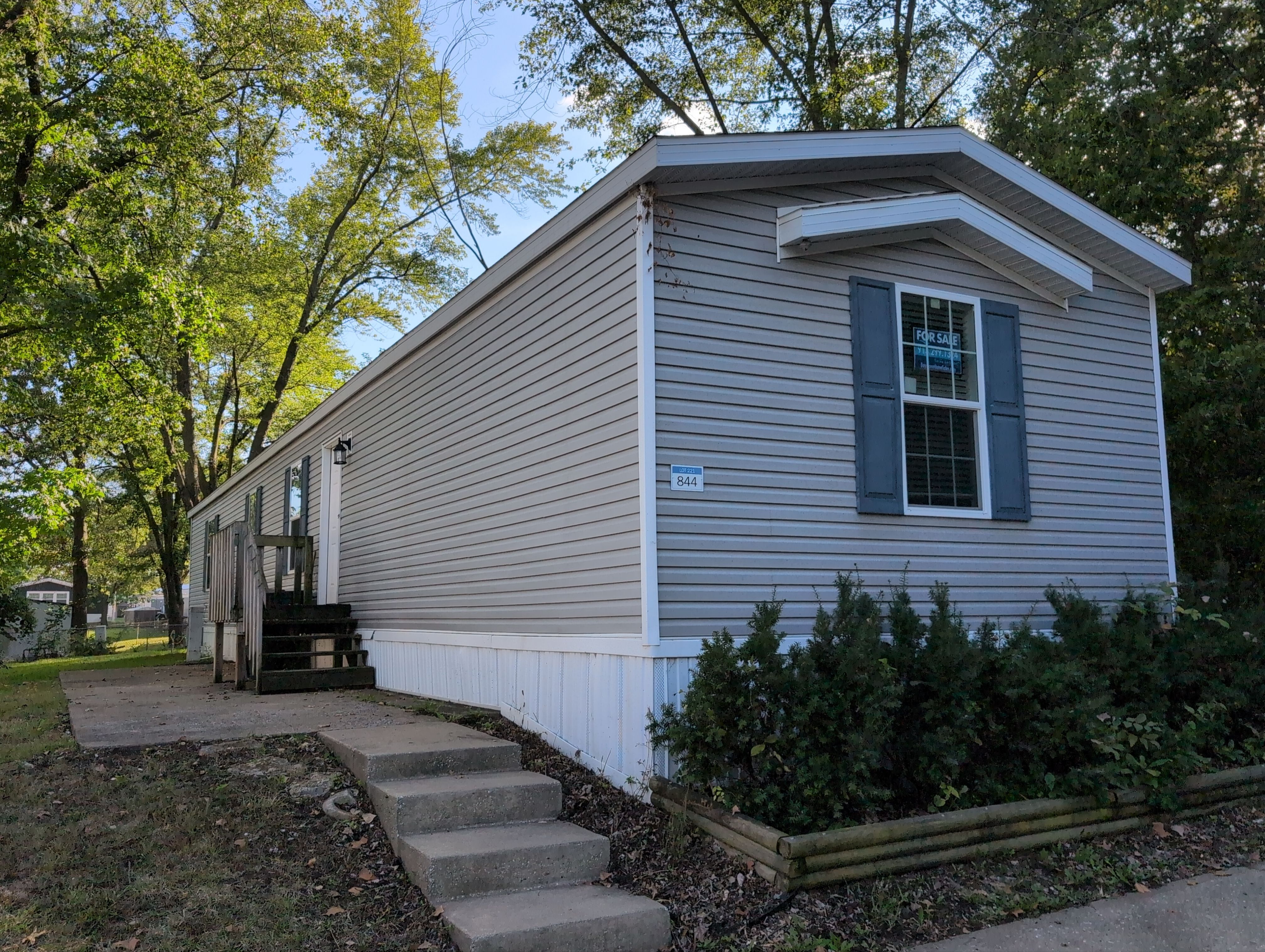 A photo of the home