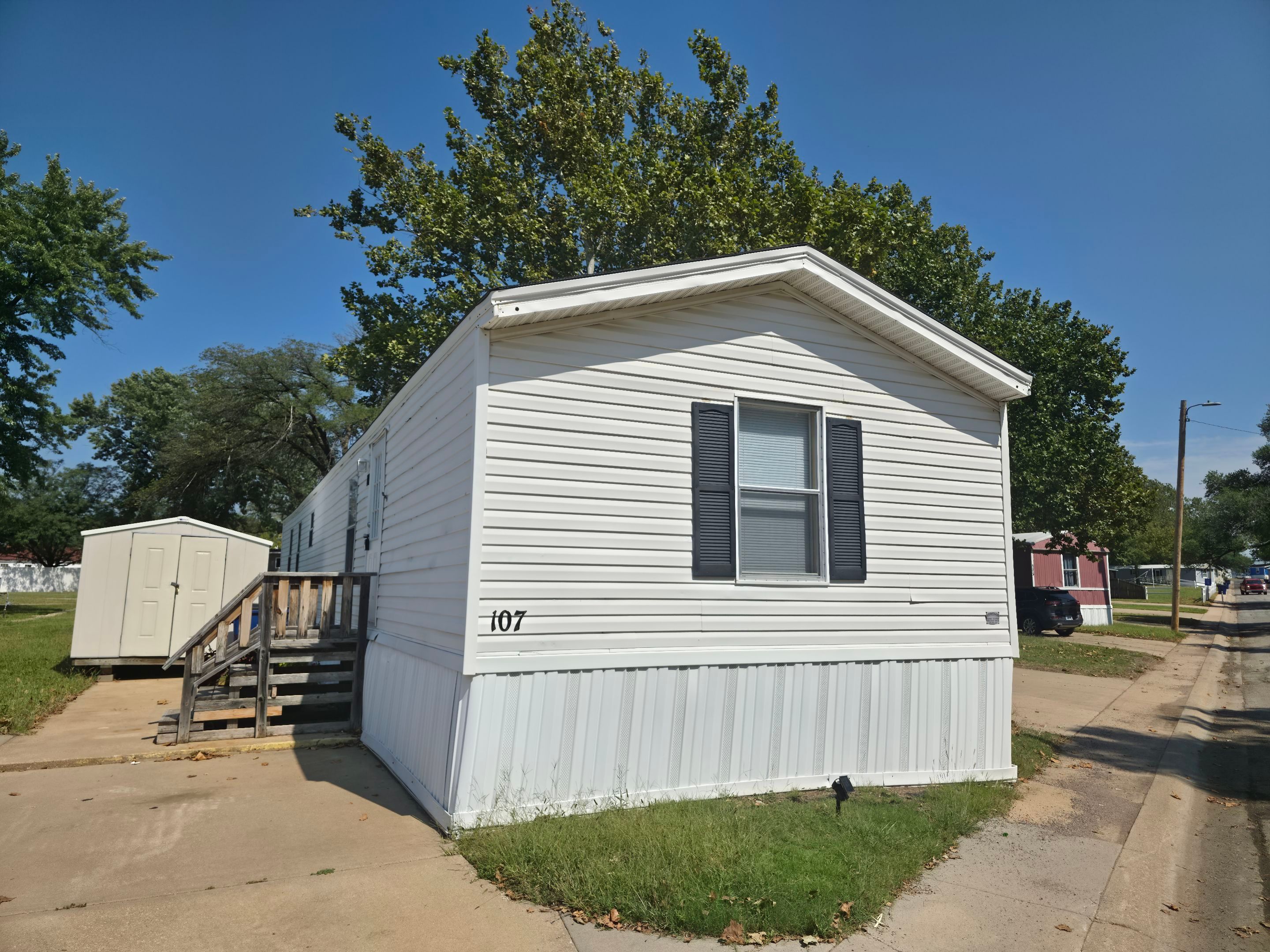 A photo of the home