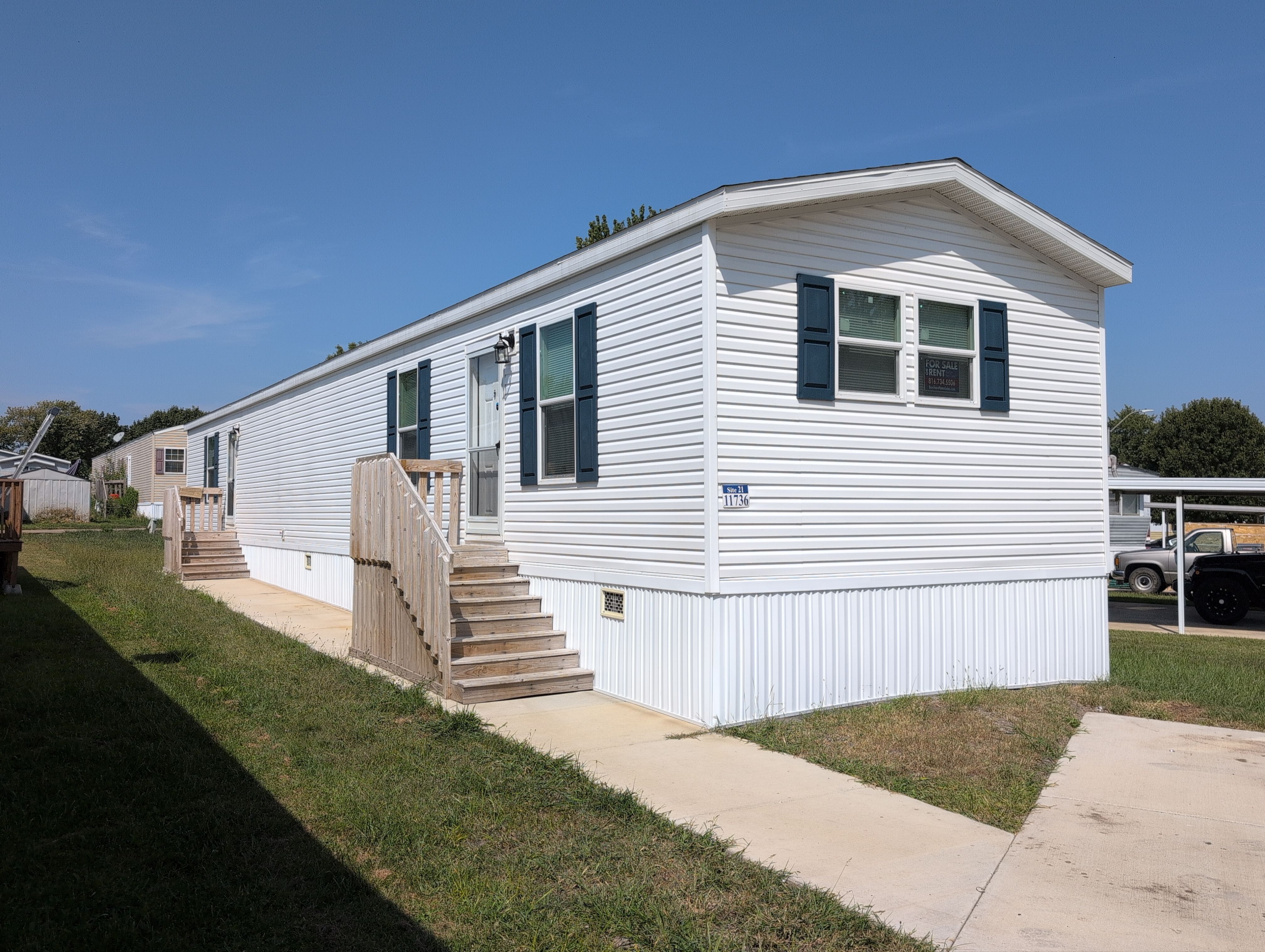 A photo of the home